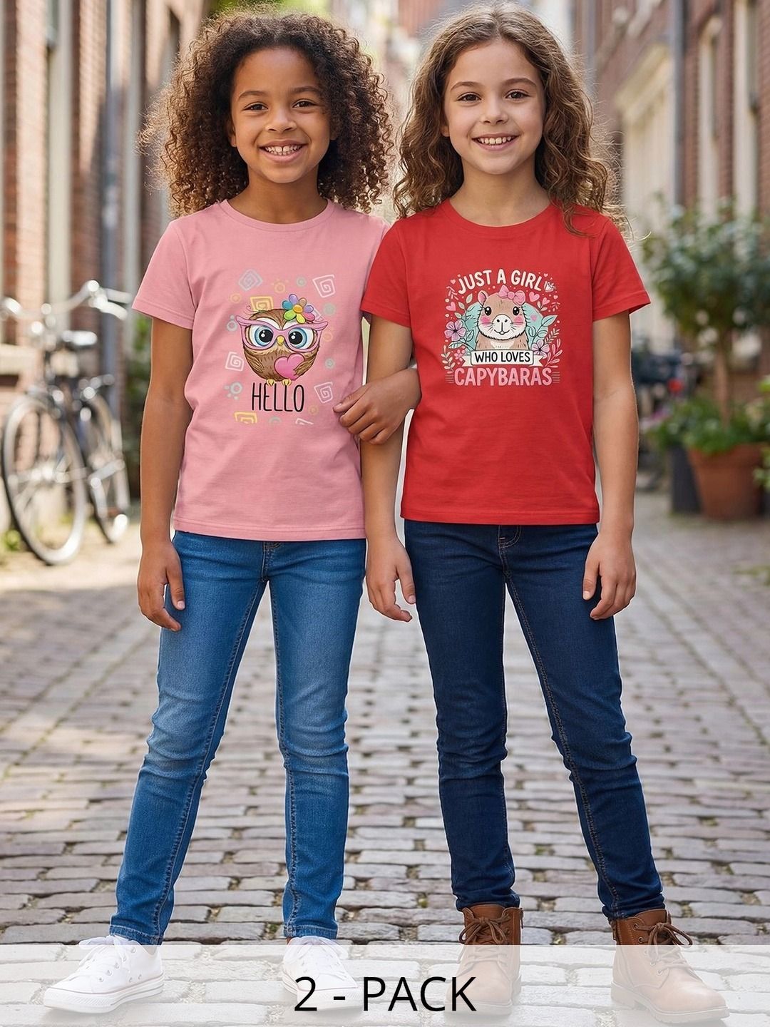 HELLCAT Girls 2 Printed T-shirt-picture-27