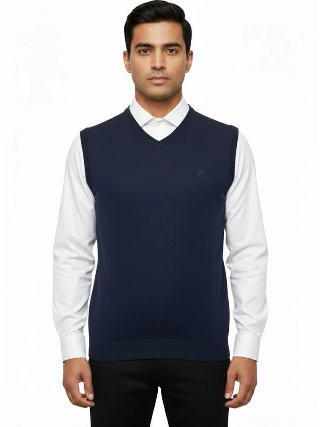 VOMAZO Men Woollen Sweater Vest-picture-55
