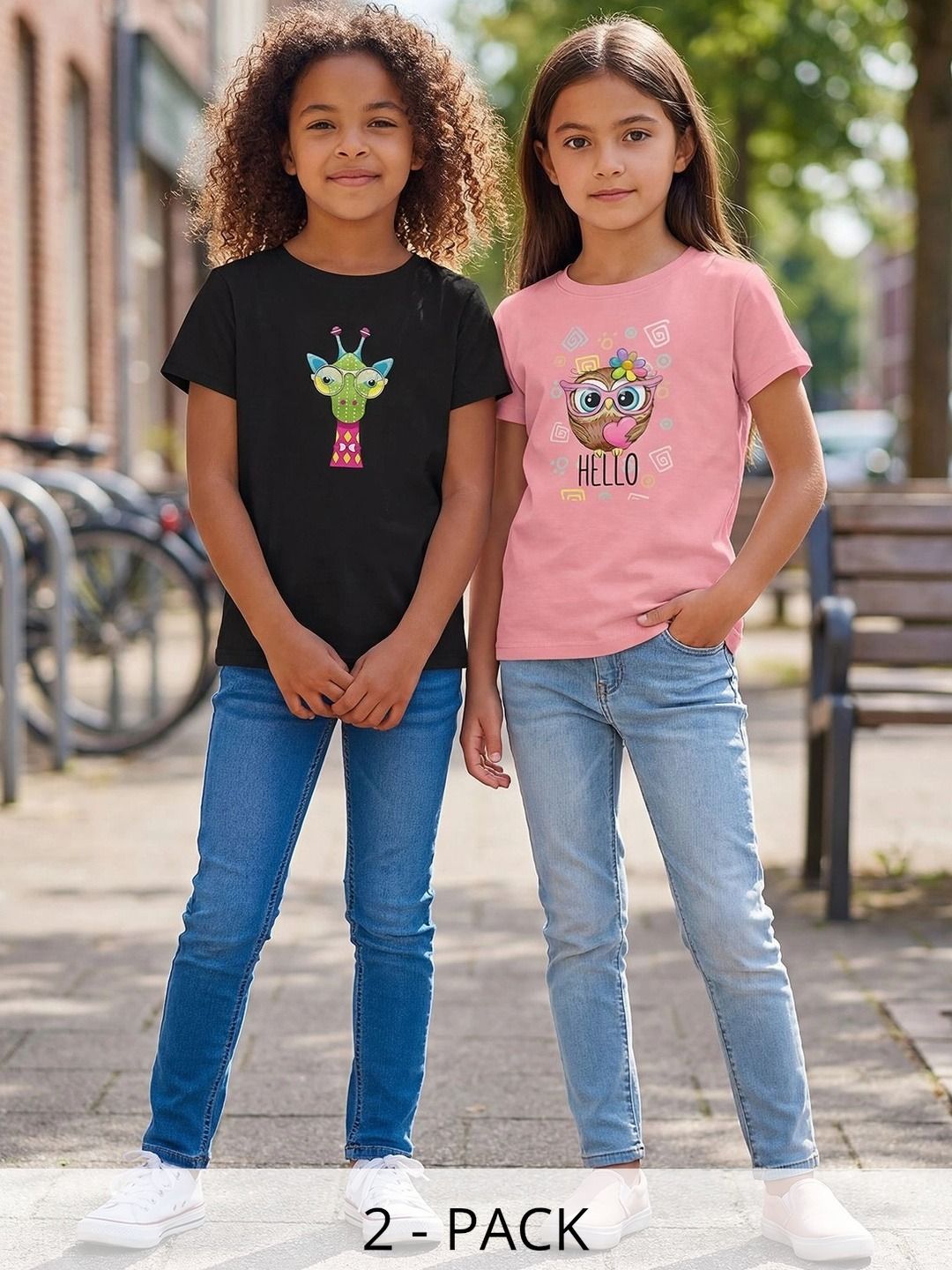 HELLCAT Girls 2 Printed T-shirt-picture-23