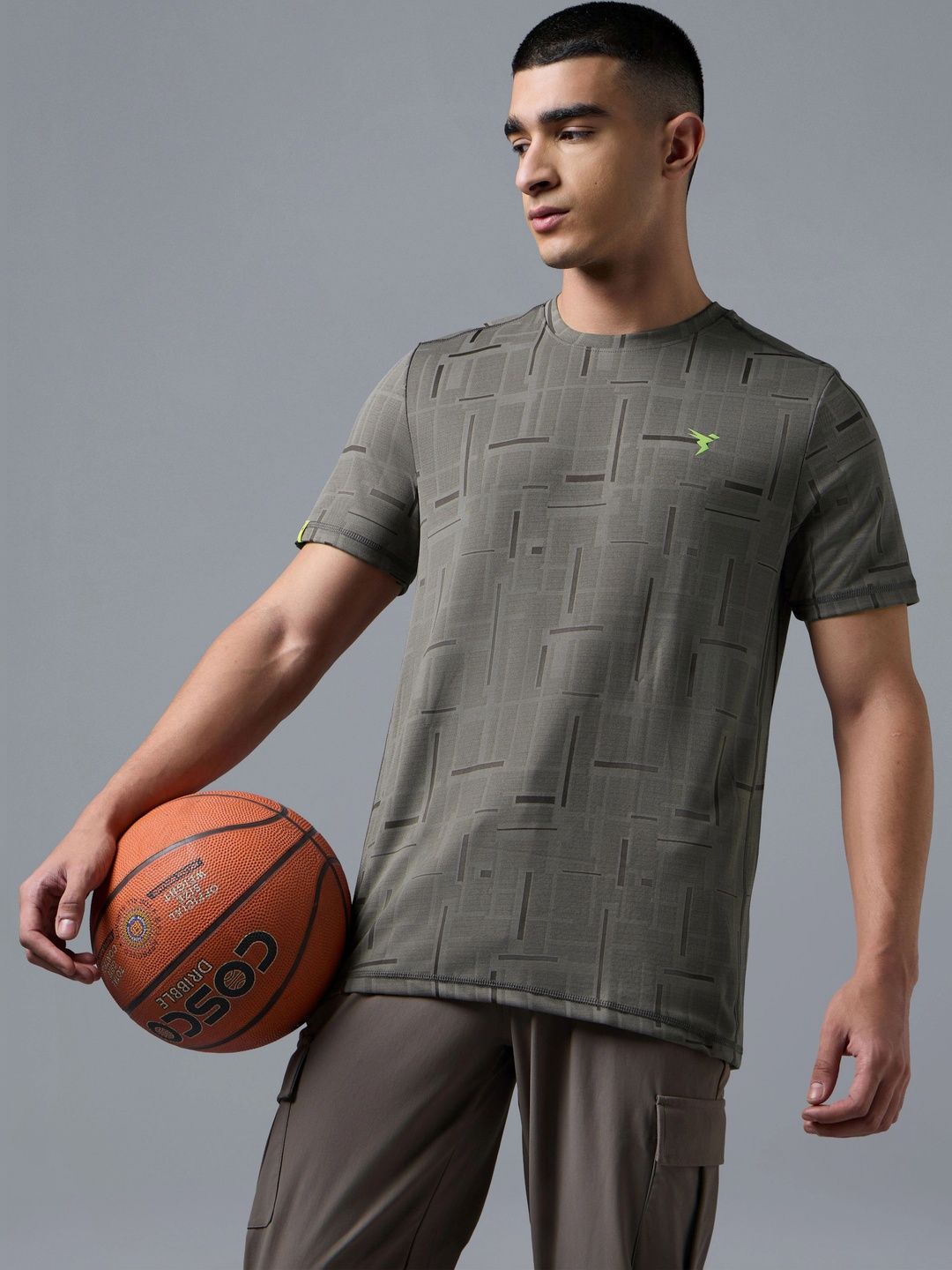 Technosport Men Printed Slim Fit T-shirt-picture-19