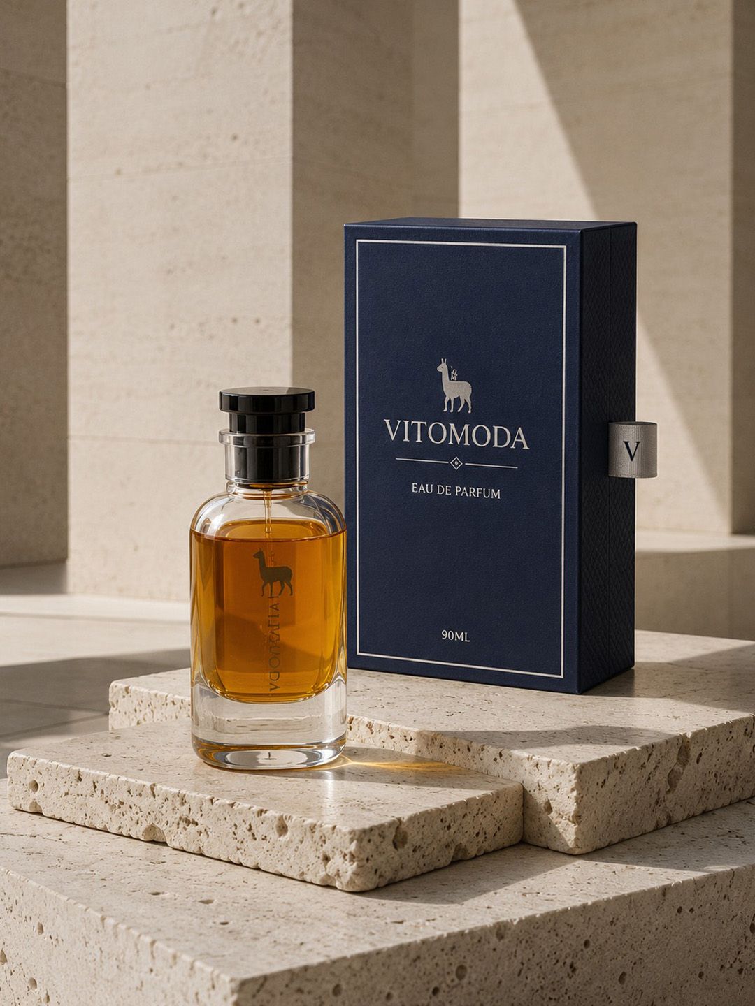 VITOMODA Men Dark Roast Amber Long Lasting Eau De Parfum - 90 ml-image-48