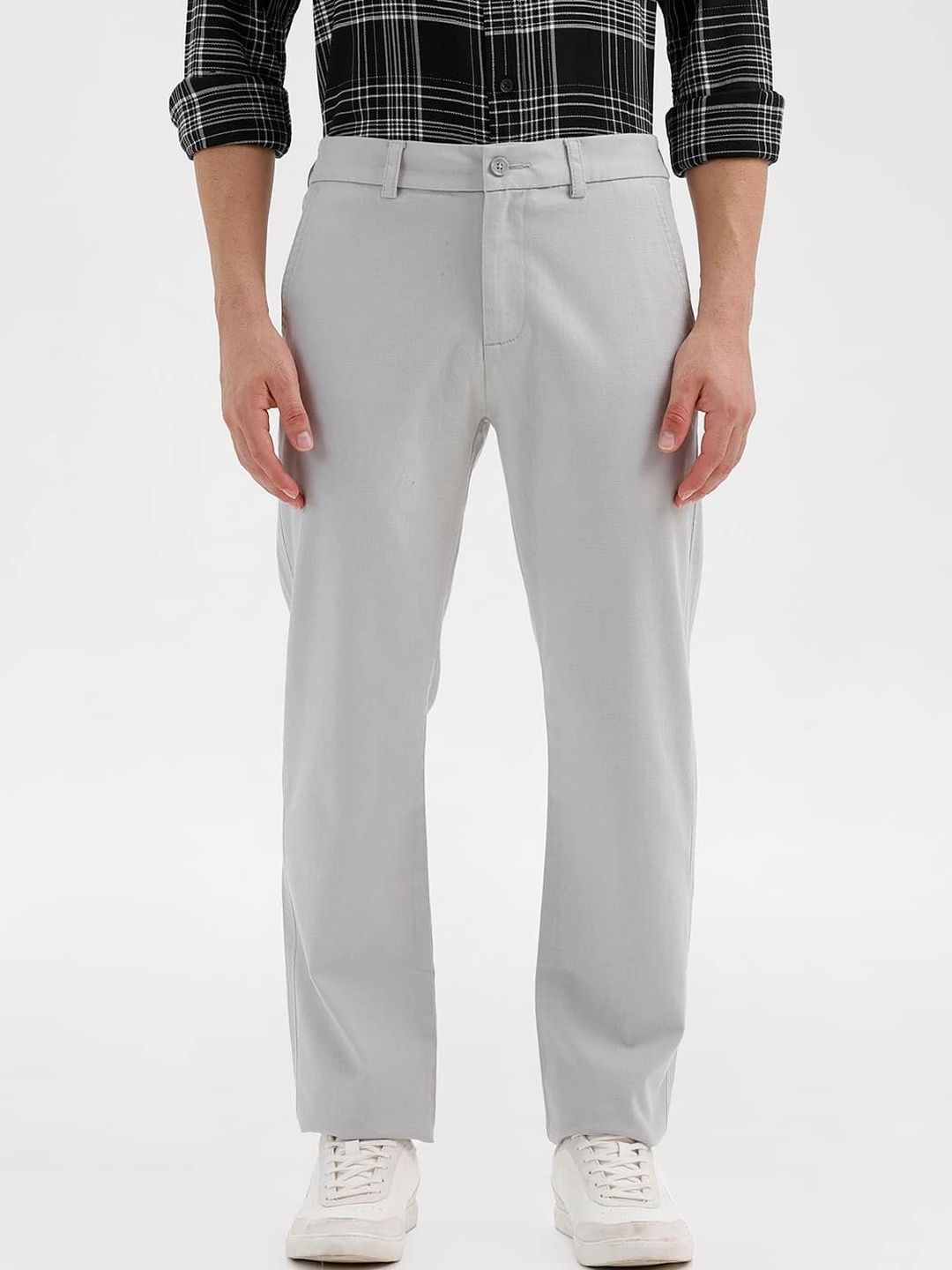 Basics Men Urban Loose Fit Trousers-picture-42