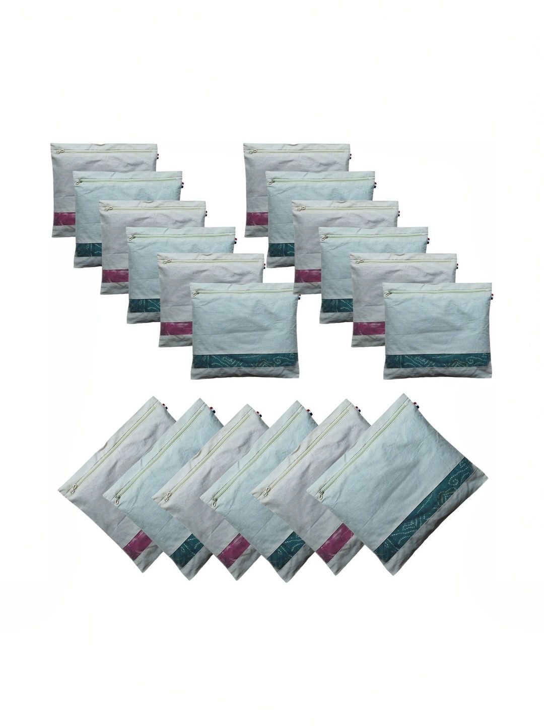 TERRALINK OVERSEAS Off White Set of 6 Regular Multi-Utility Organisers-image-37