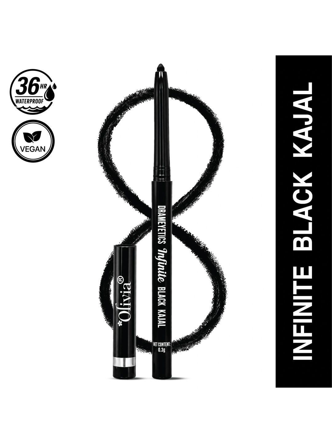 Olivia Drameyetics Infinite Kajal - 0.3 g -Black-image-26