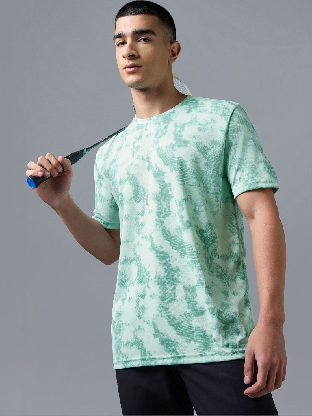 Technosport Men Printed Slim Fit T-shirt-picture-33