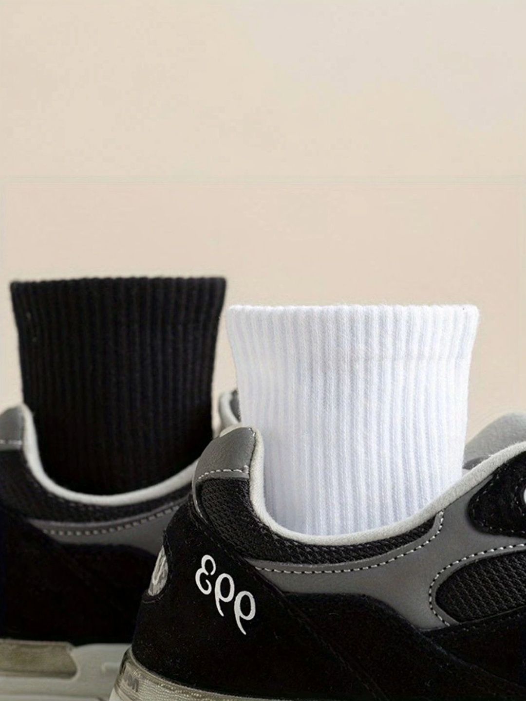 BEAR&BEYOND Men Pack of 2 Cotton Assorted Above Ankle Socks-picture-20