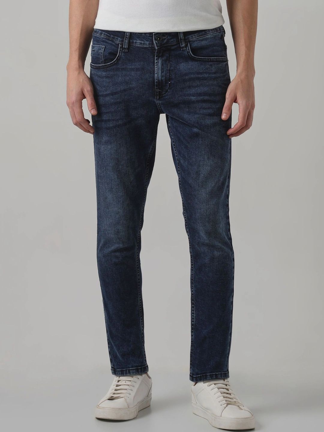Global Jeans Men Regular Fit Mid-Rise Jeans-picture-12