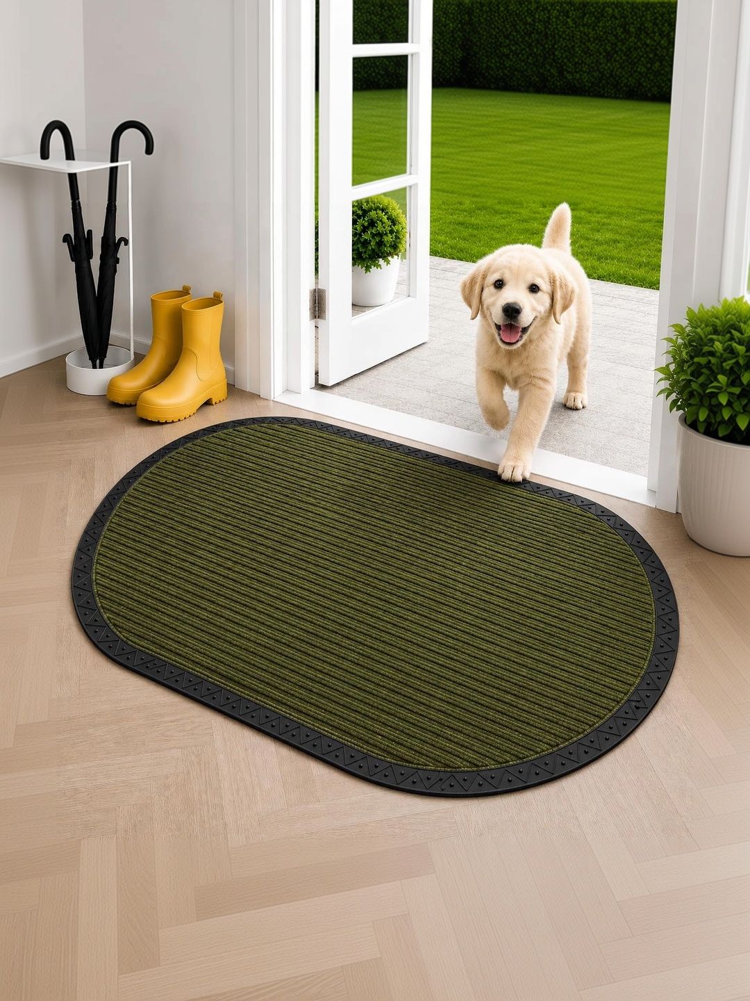 Ultica Fab Green Coir Anti-Skid Doormats-picture-27