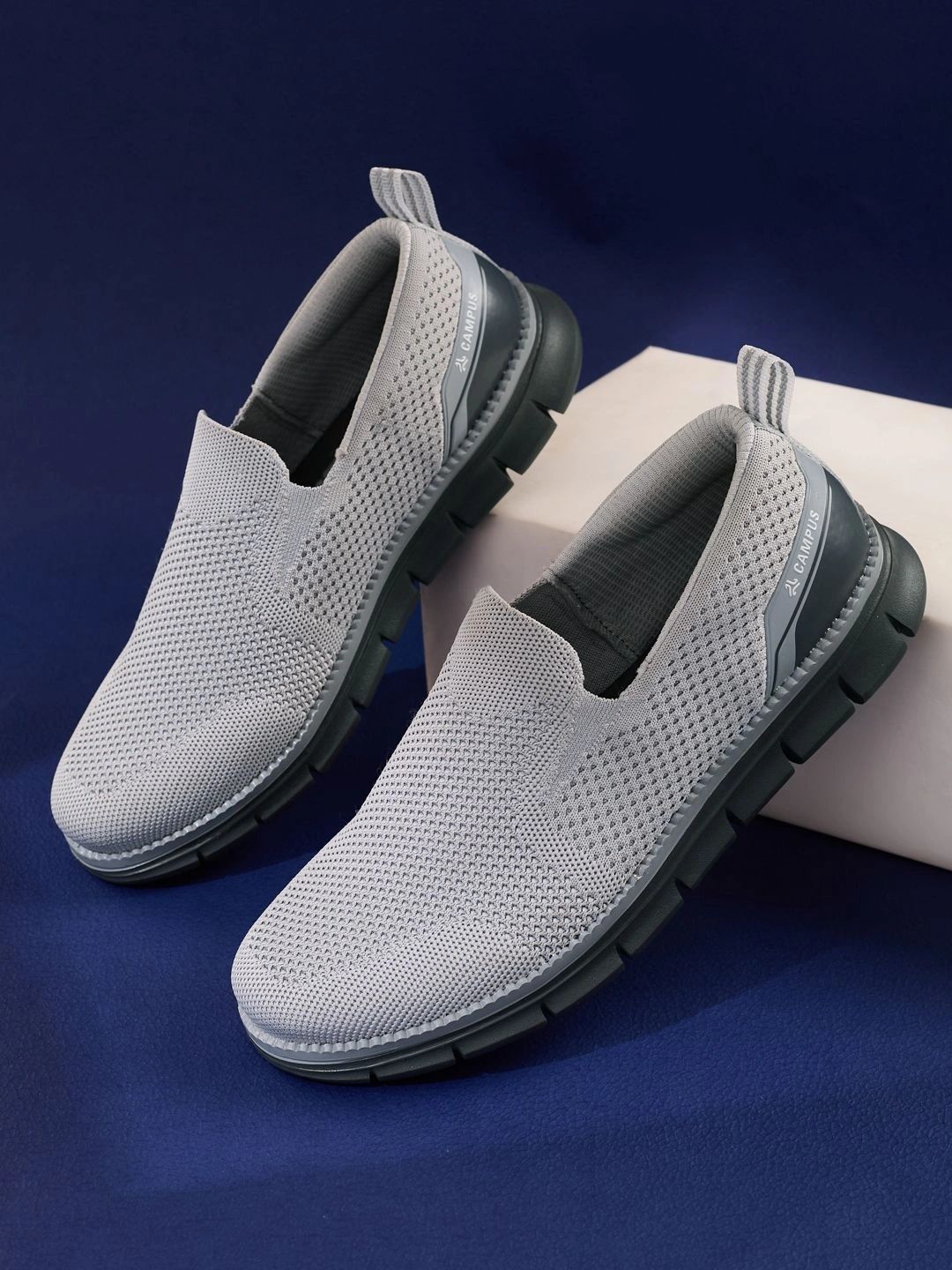 Campus Men Textile Walking Shoes-picture-34