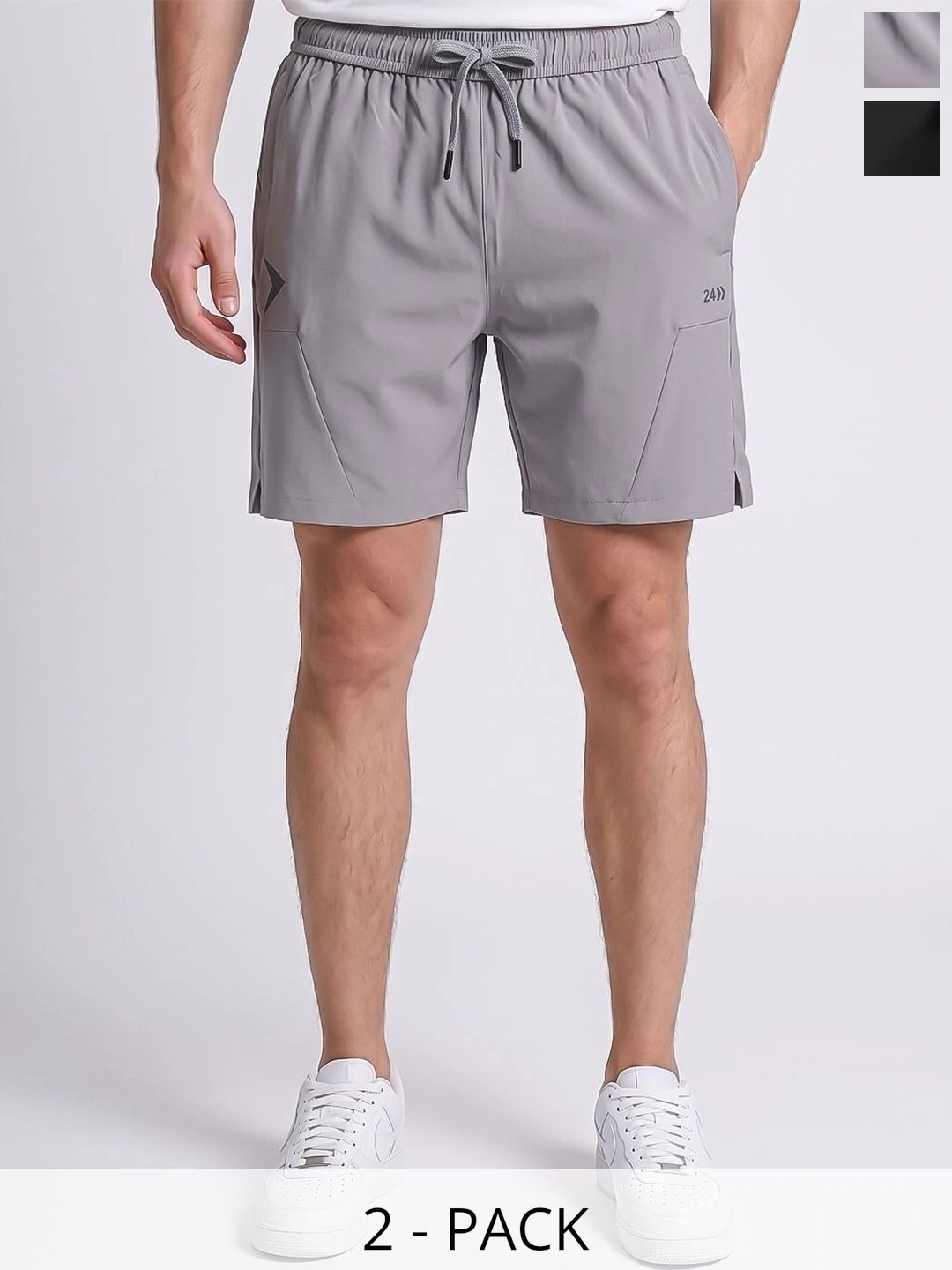 24 Street Men Training or Gym Sports Shorts-picture-44