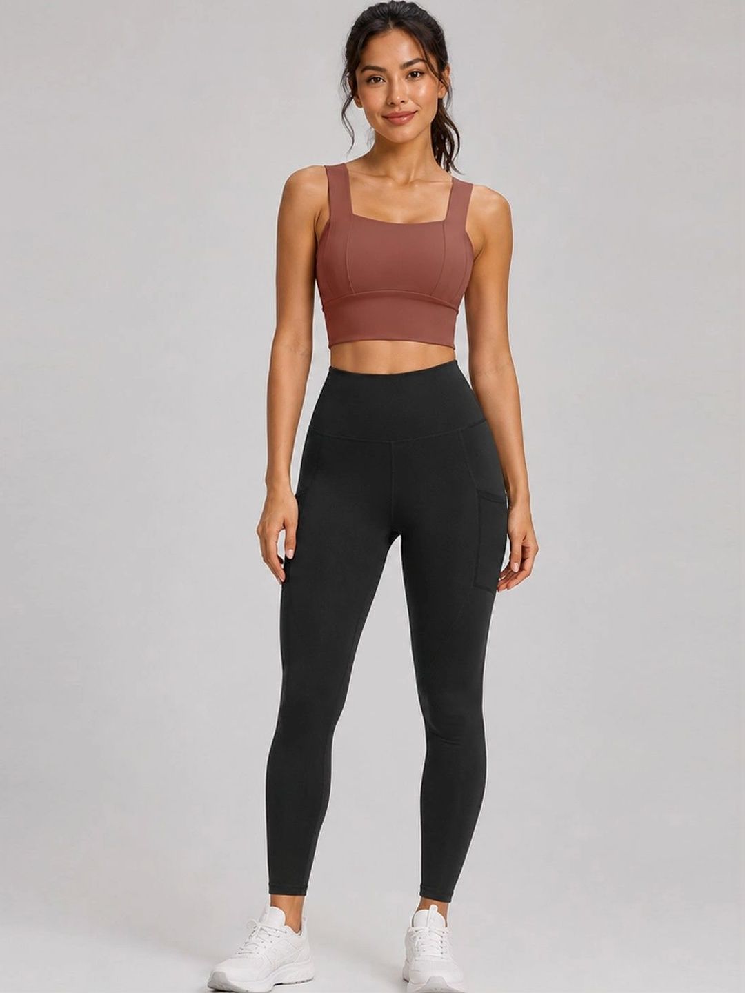 StyleCast Flex Solid Top with Leggings-picture-38