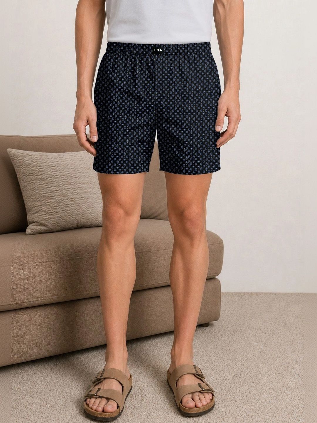 FTX Printed Cotton Mid-Rise Boxers-picture-28
