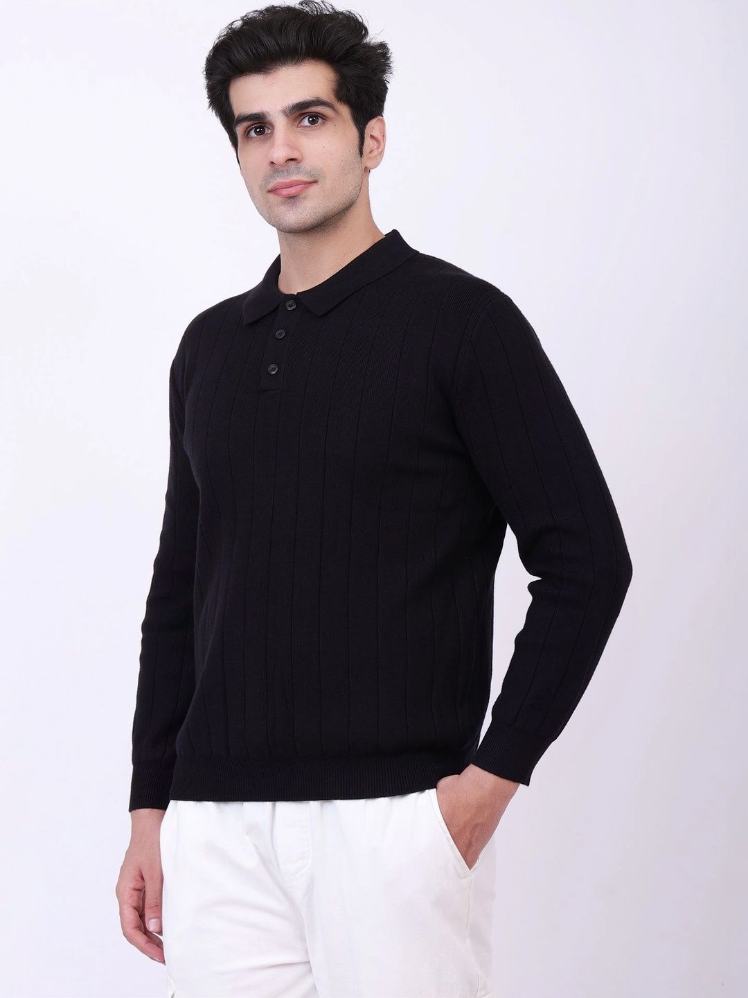 KHASAAB STYLE Men Ribbed Pullover-picture-55