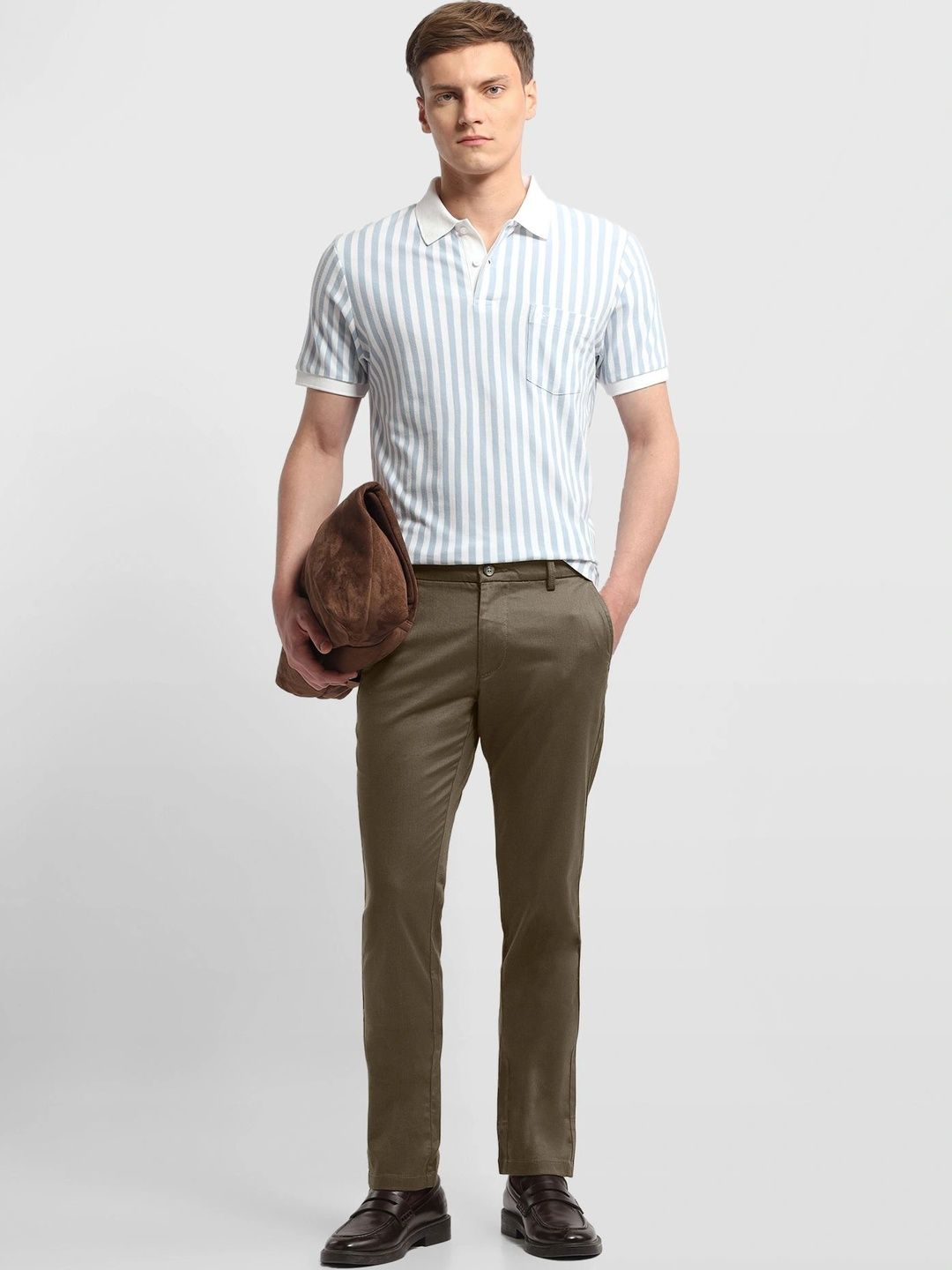 Arrow Sport Men Slim Fit Trousers-picture-27