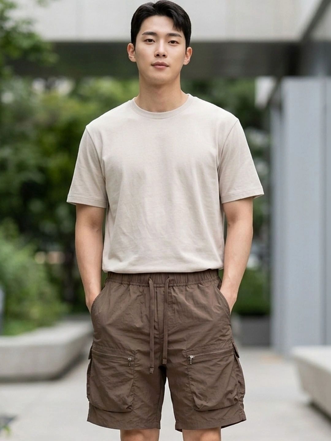 Suo Men Cargo Shorts-picture-12