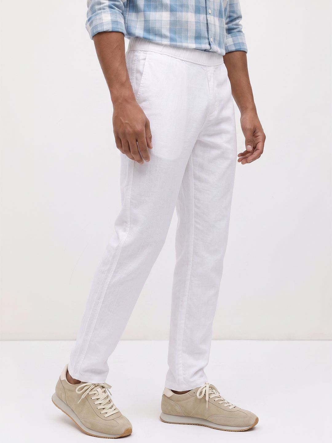 The Roadster Life Co. Men Tapered Fit Pure Cotton Trouser-picture-45