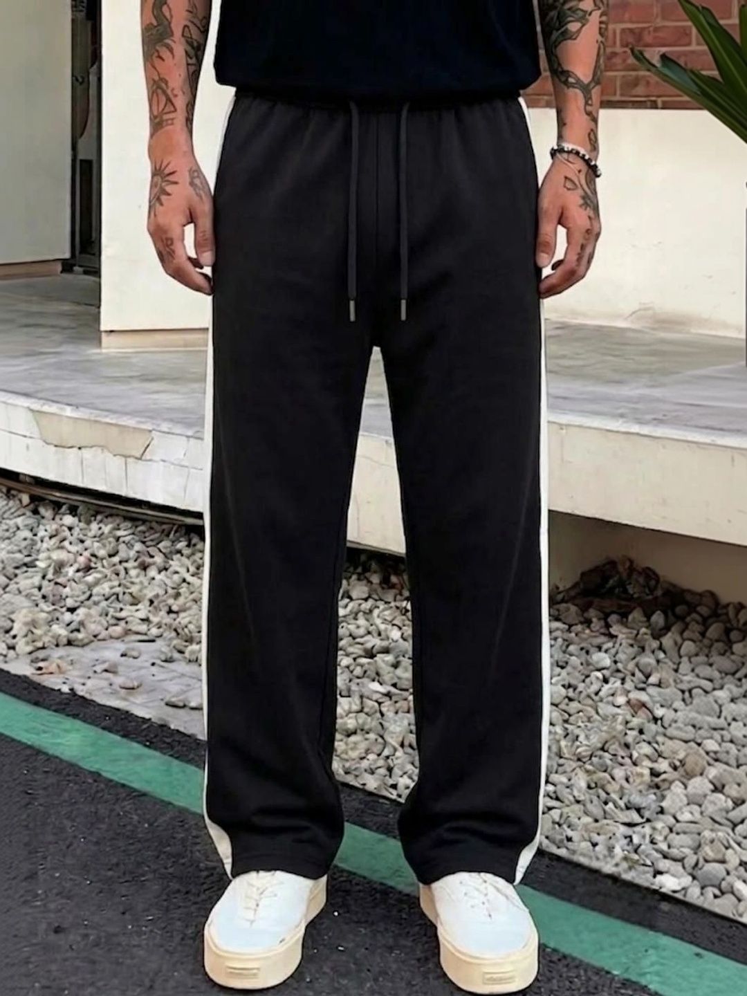 dockstreet Men Relaxed Fit Track Pants-picture-38