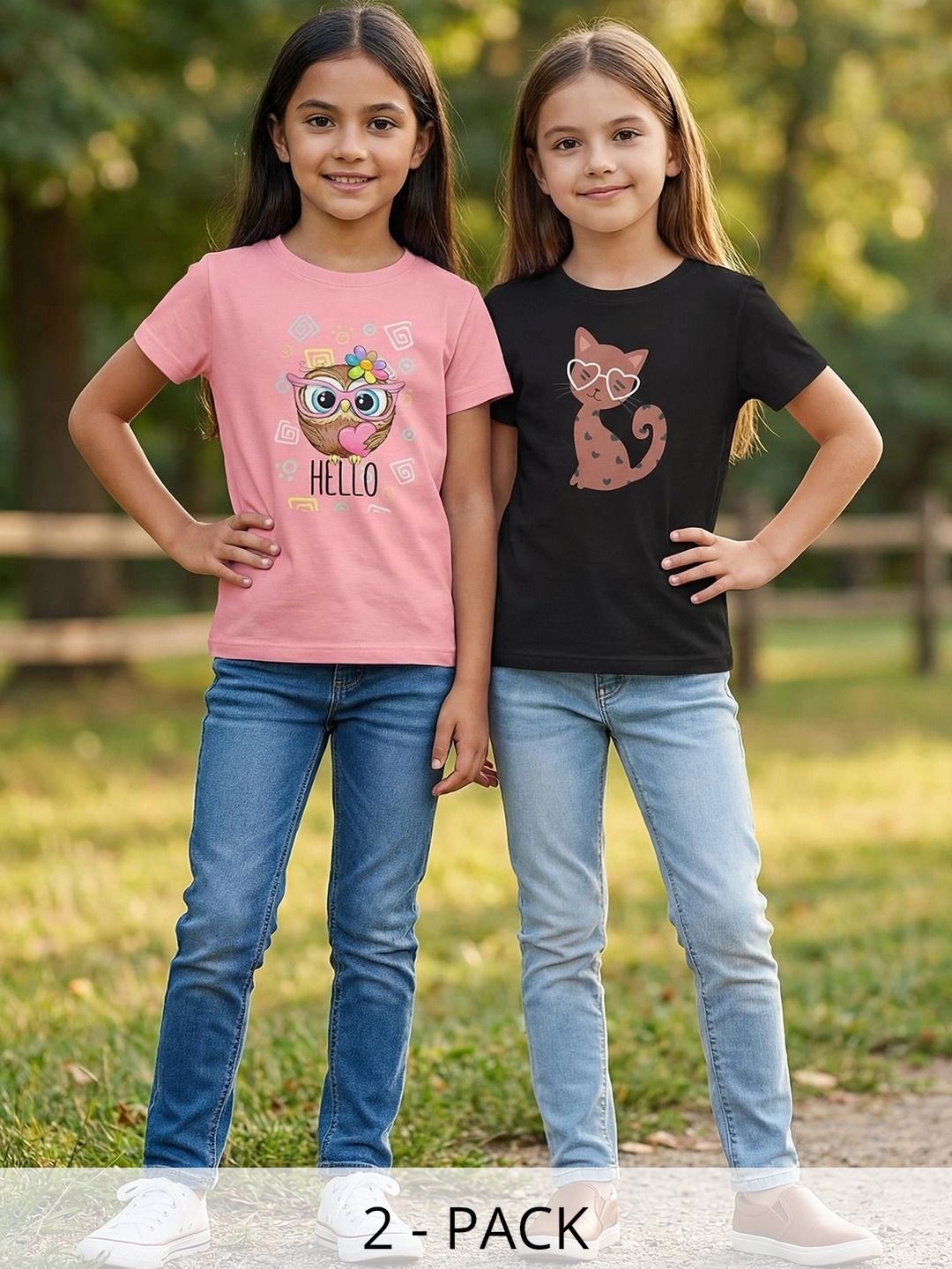 HELLCAT Girls 2 Printed T-shirt-picture-19