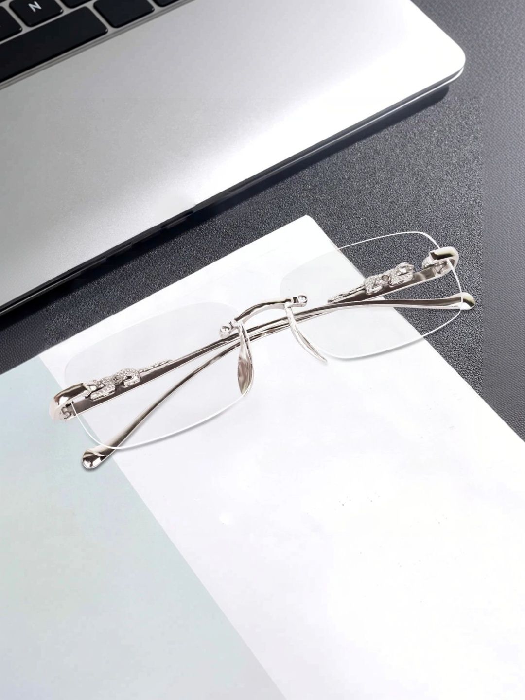 IFLASH Unisex Clear Lens & Silver-Toned Other Sunglasses with-picture-49