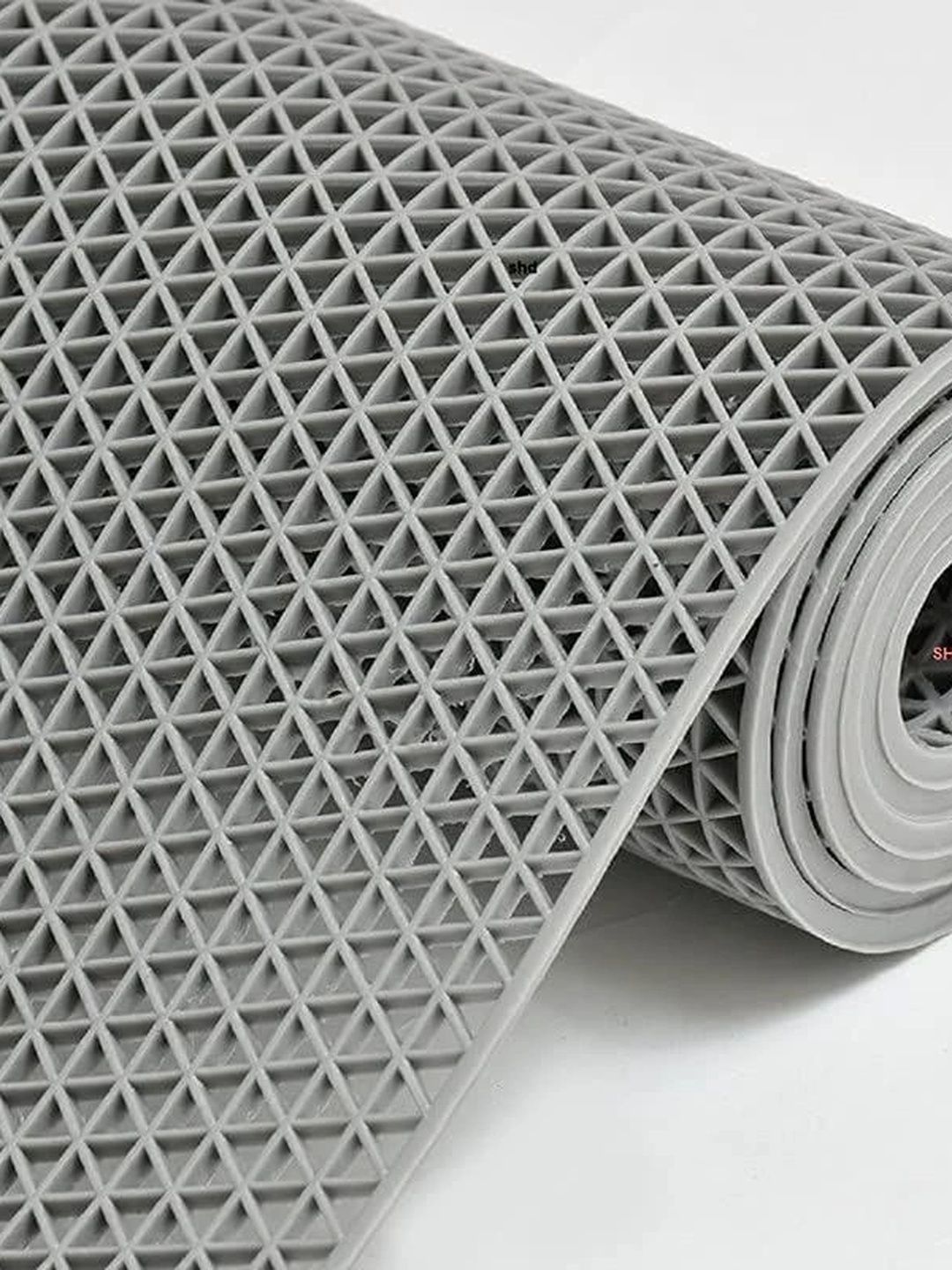 ISHRO HOME Grey Anti Skid Bath Rugs-picture-4