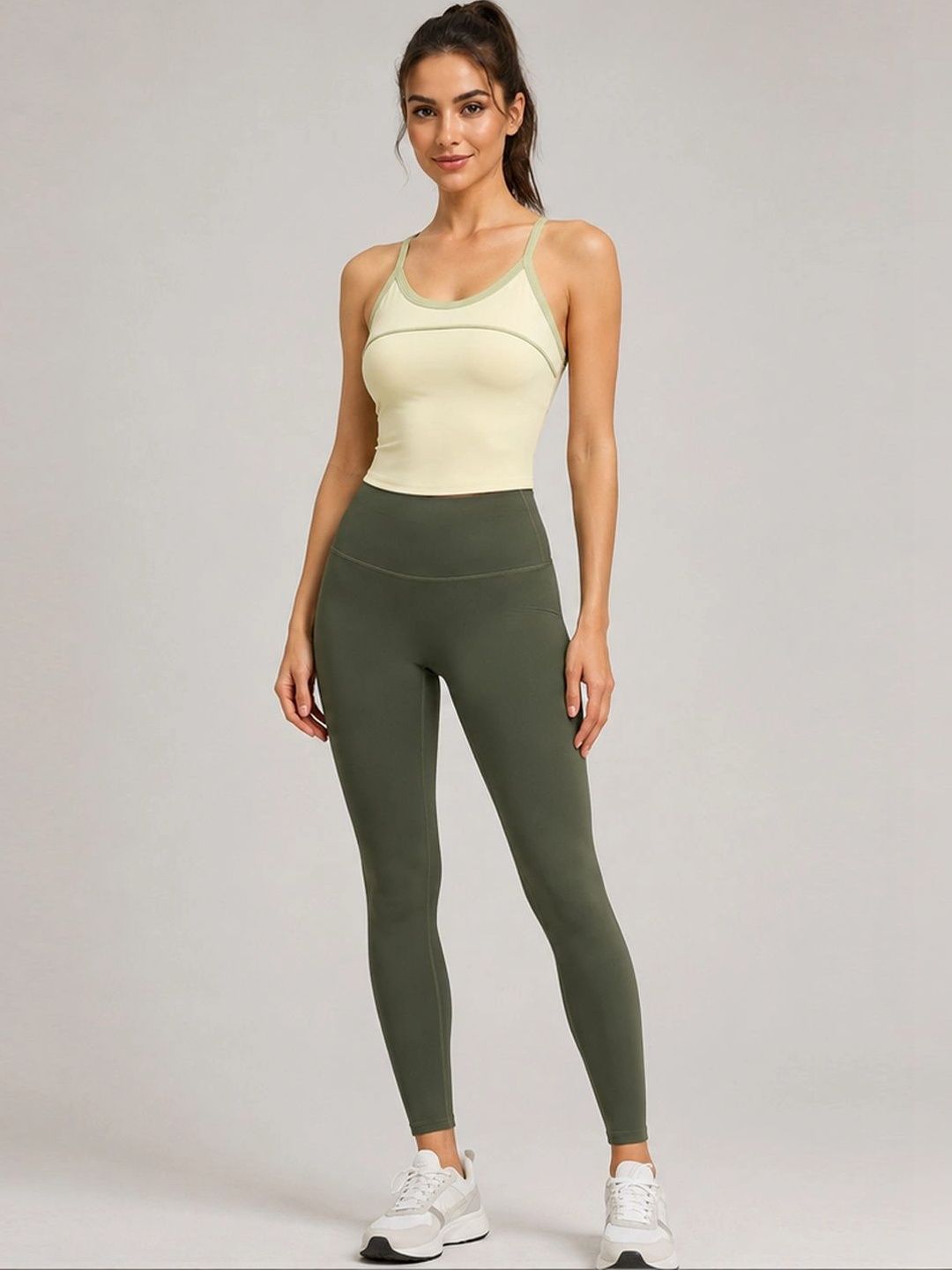 StyleCast Flex Scoop Neck Yoga Top With Tights-picture-19