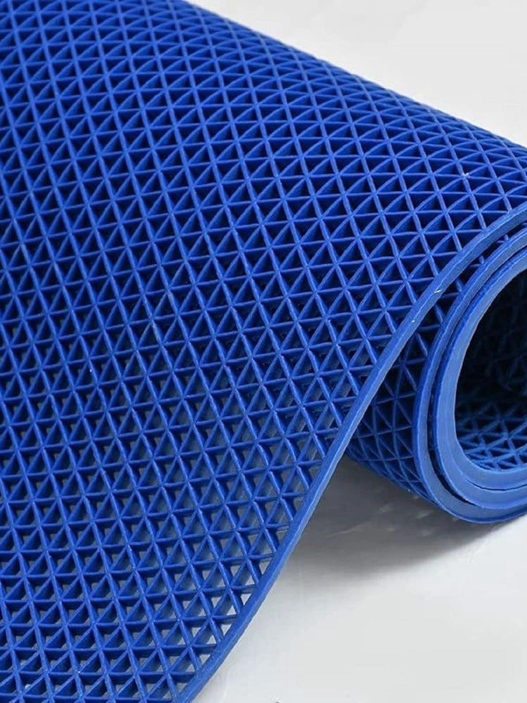 ISHRO HOME Blue Anti Skid Bath Rugs-picture-8