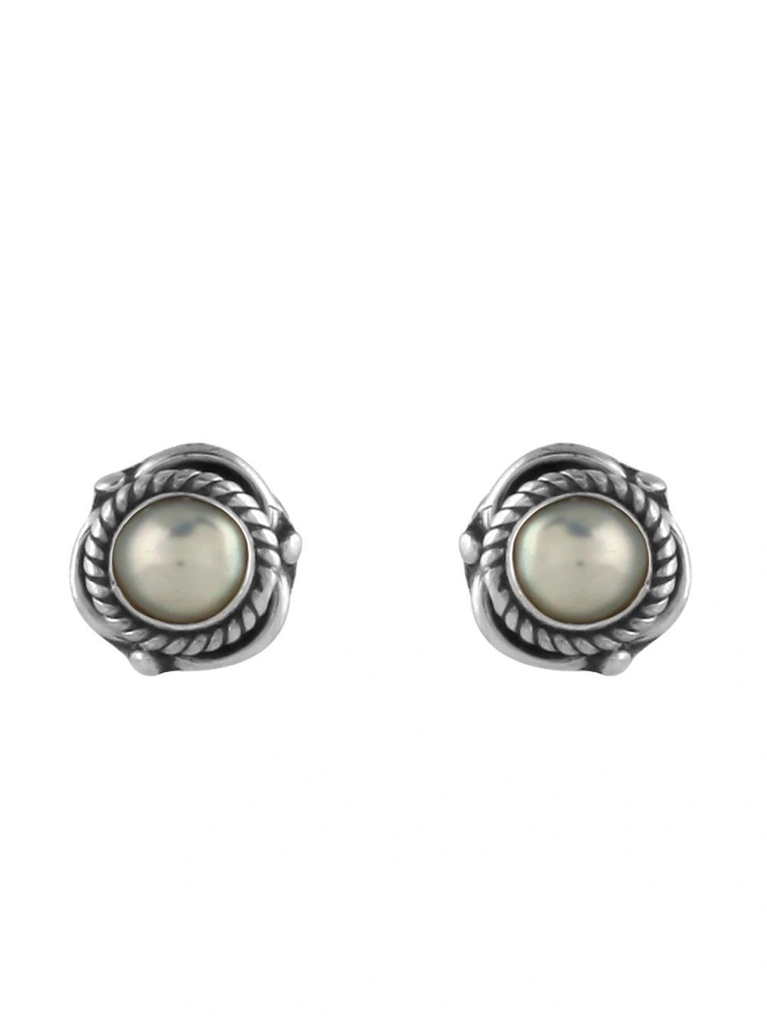 STERLINGLOW ABHOOSHAN Circular Studs Earrings-picture-17