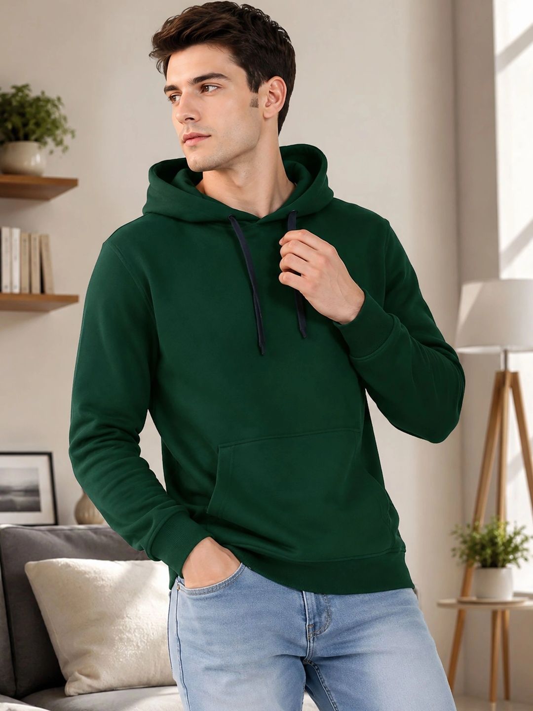 GLITO Men Printed Hooded Sweatshirt-picture-36