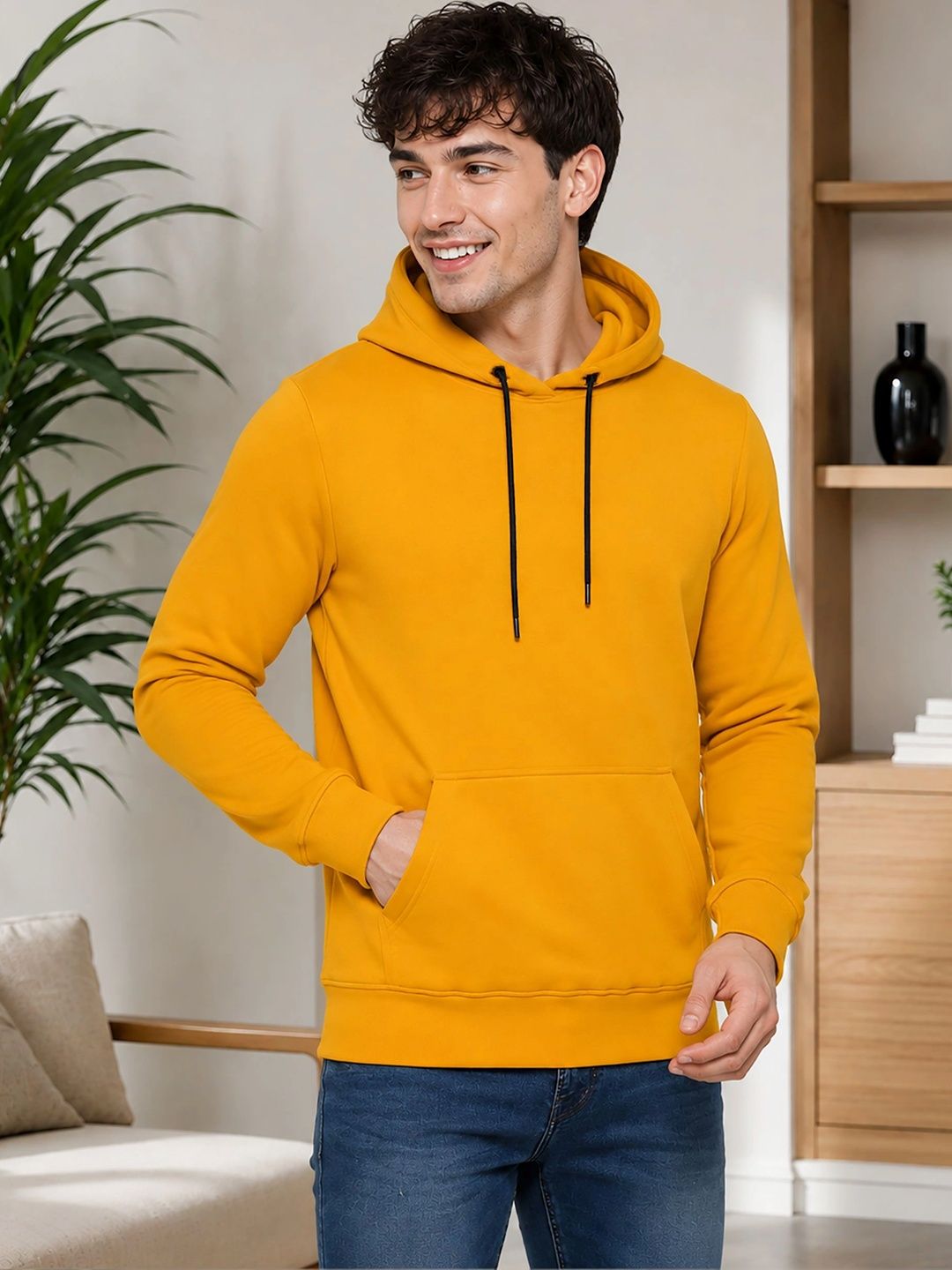 GLITO Men Printed Hooded Sweatshirt-picture-23