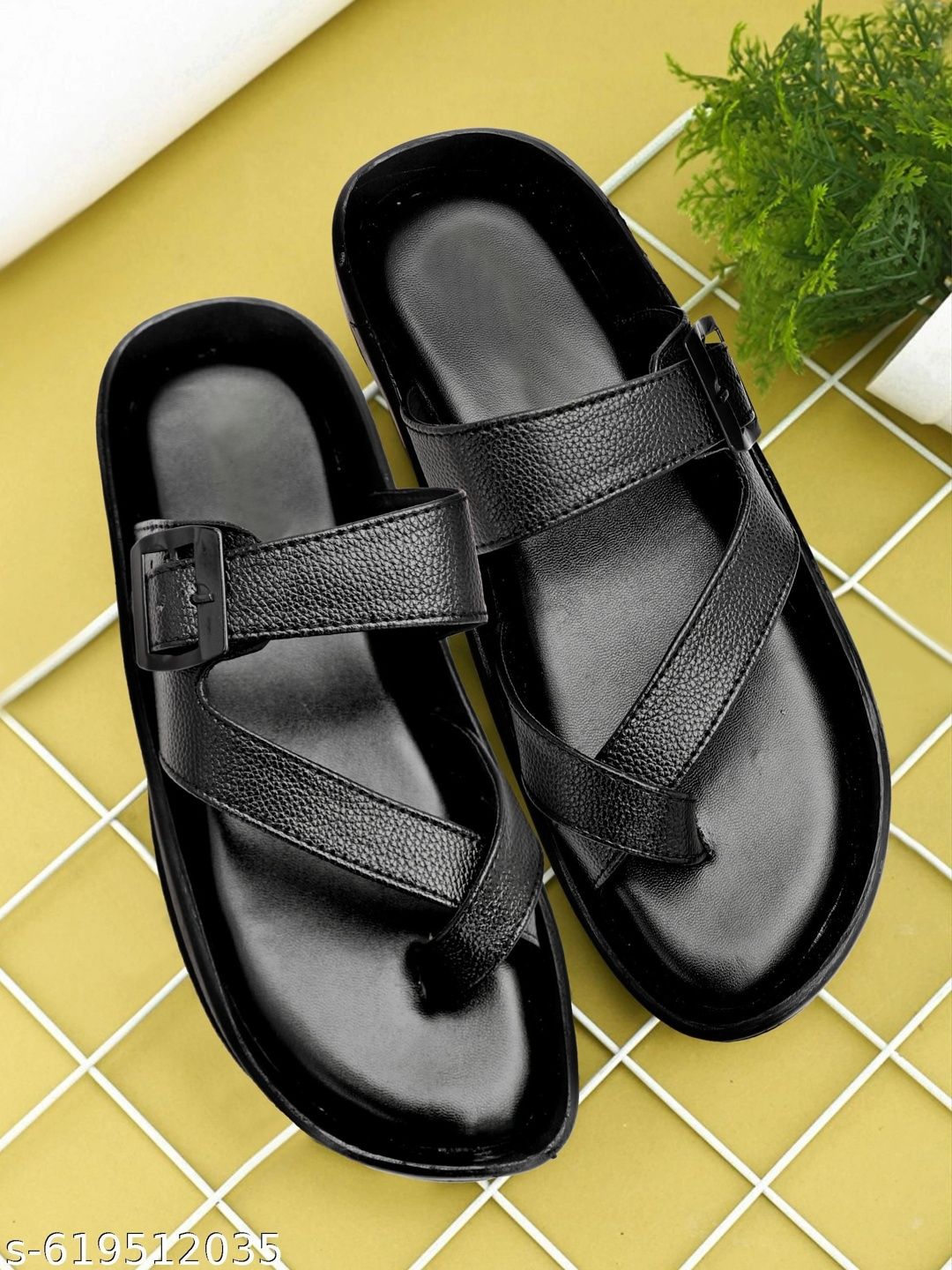 LABBIN Men PU Comfort Sandals-picture-1