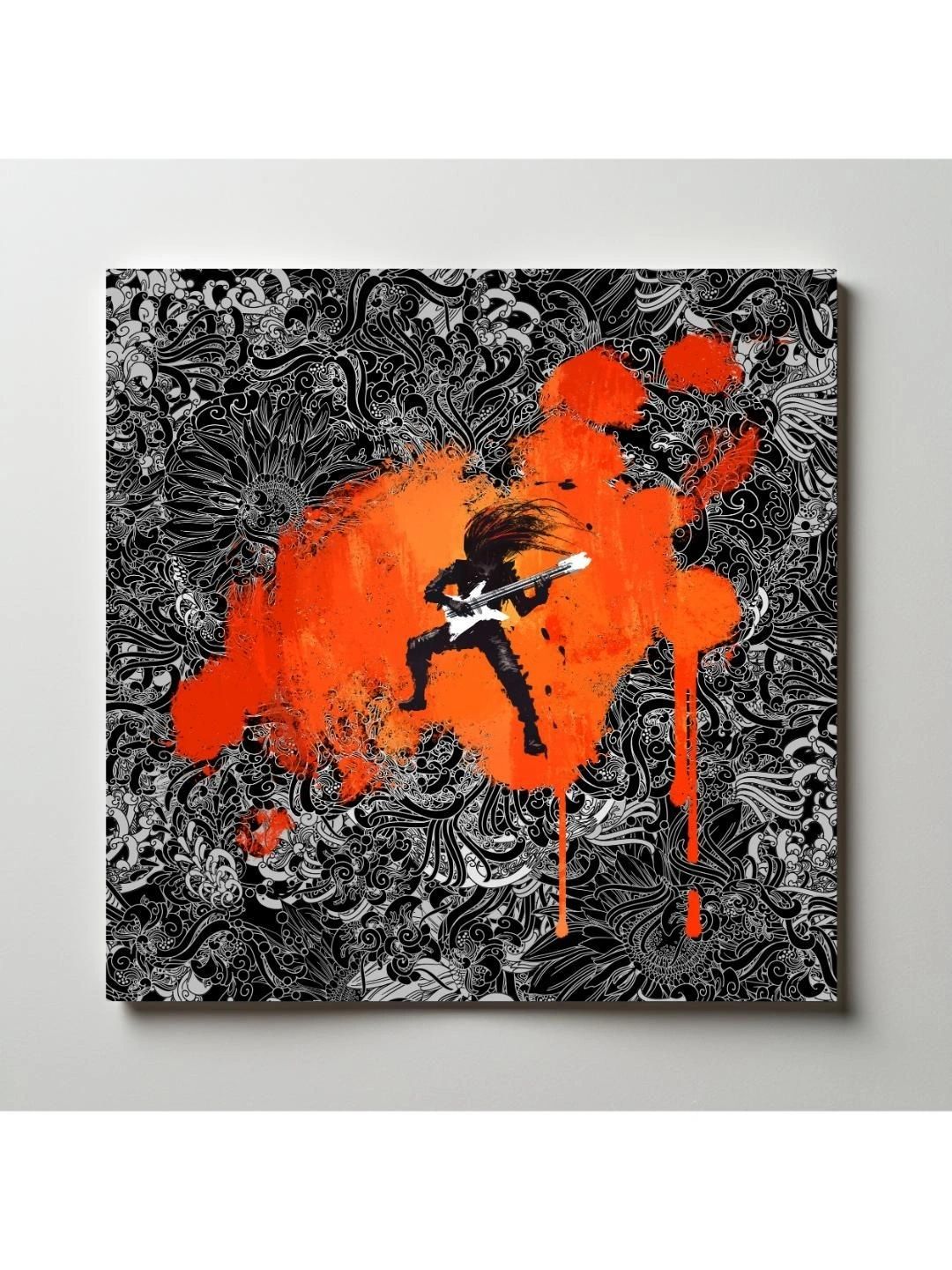 ARTOLIC Black & Red Printed Self-Adhesive Wall Sticker-picture-32