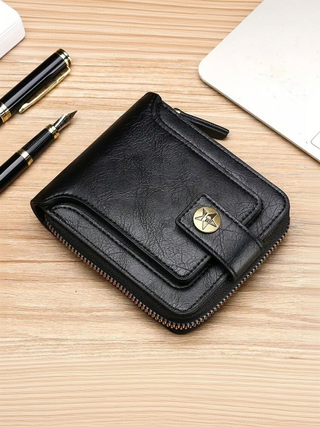 TomParis Men PU Two Fold Wallet-picture-50