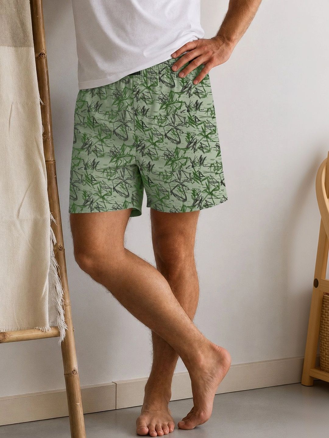 FTX Printed Cotton Mid-Rise Lightweight Boxers-picture-26