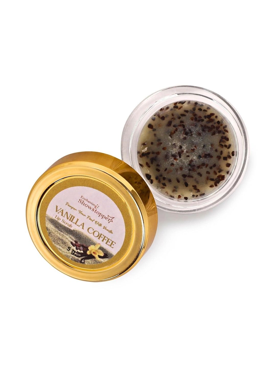 ENCHANTING SHOWSTOPPER Vanilla Coffee Lip Scrub - 5 g-picture-13