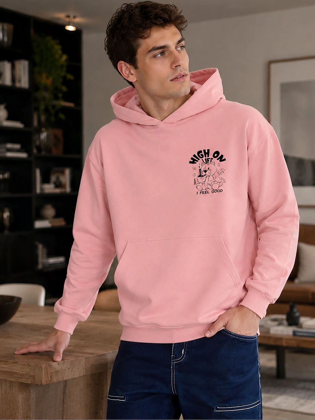 MaverIQ Men Printed Hooded Sweatshirt-picture-56