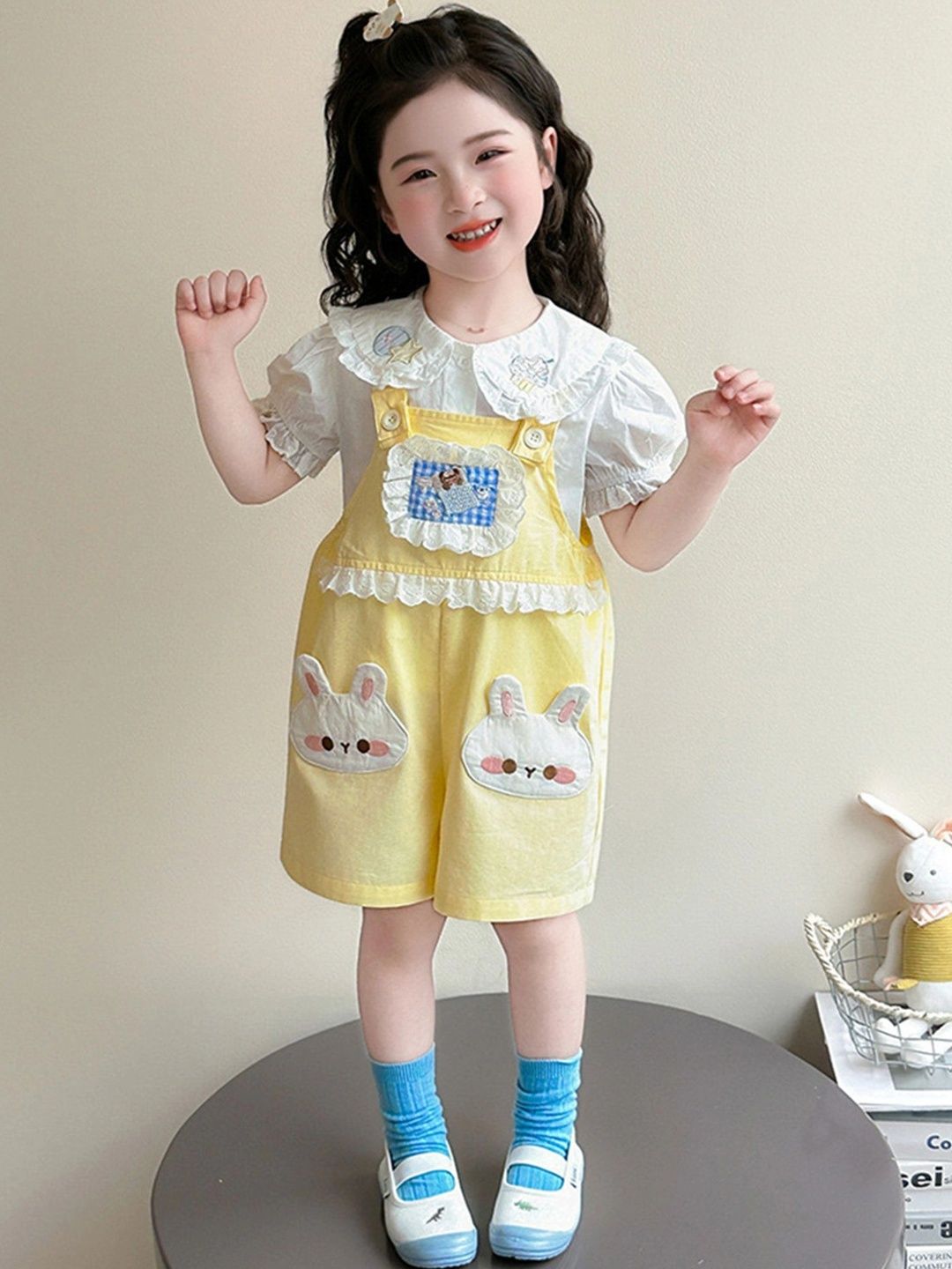LULU & SKY Girls Shirt with Shorts-picture-46