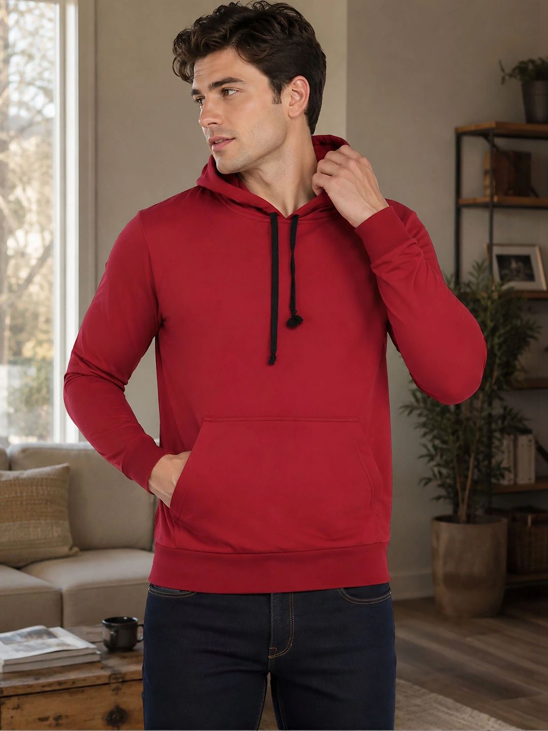 SZN Men Printed Hooded Sweatshirt-picture-53