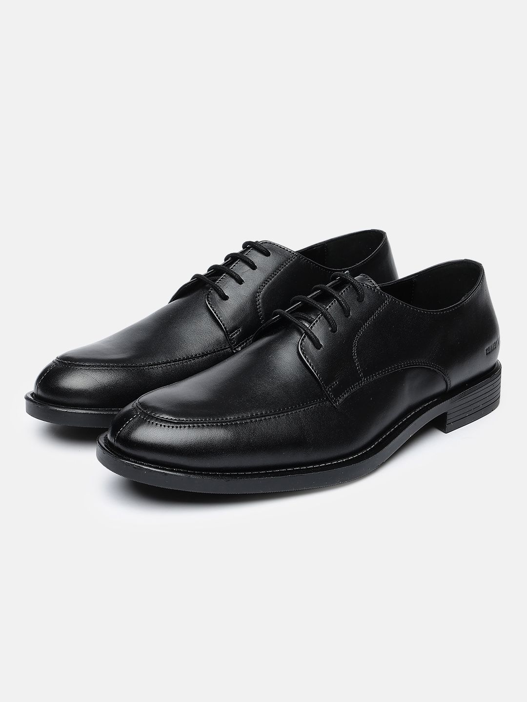 Kenneth Cole Men Leather Pointed Toe Lace-Ups Formal Derbys Shoes-picture-10