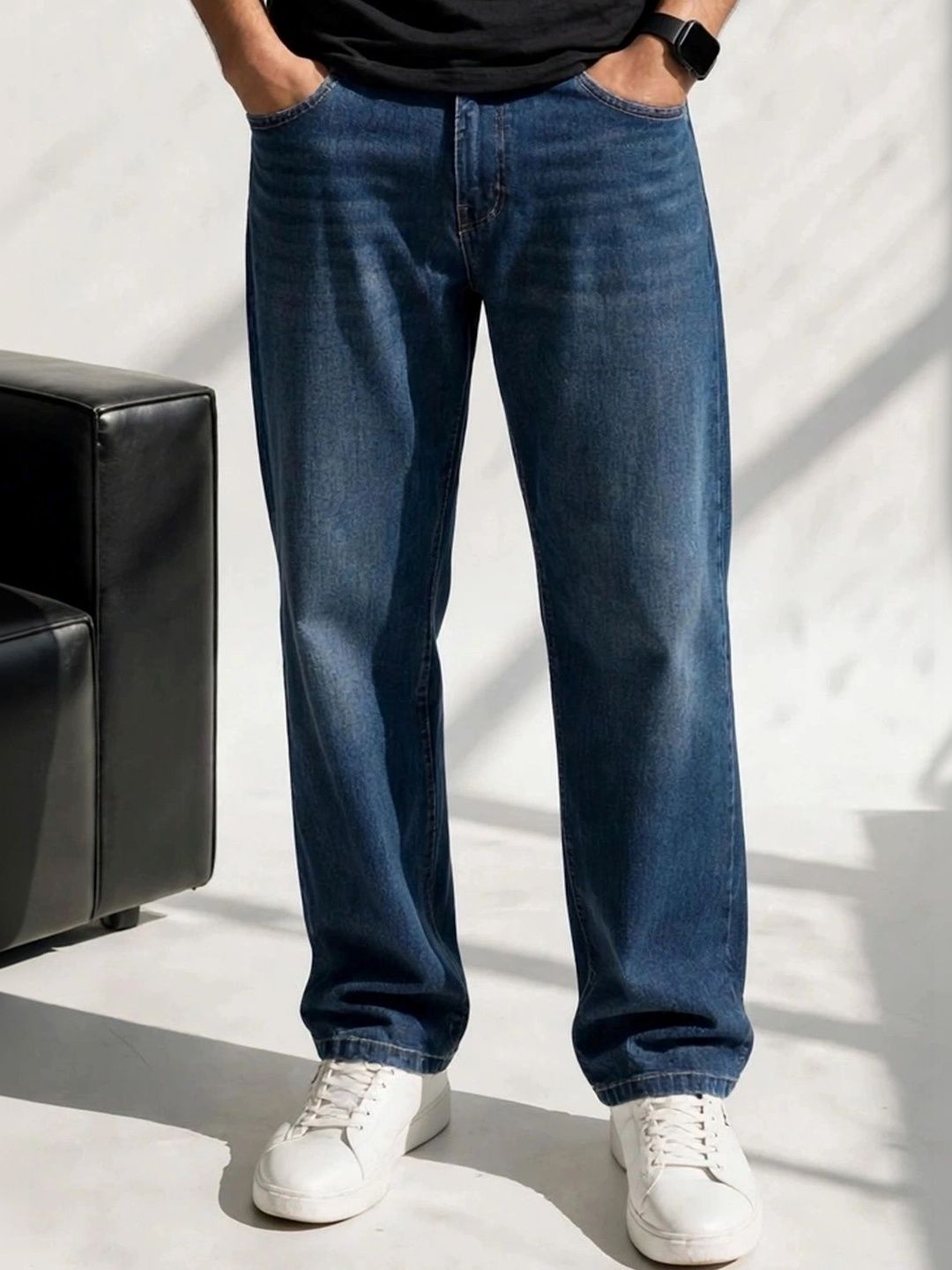 Moda Rapido Men Classic Regular Fit Mid-Rise Stretchable Jeans-picture-34