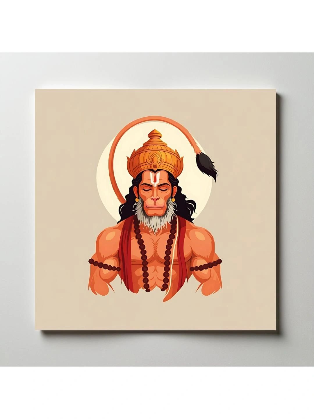 ARTOLIC Orange God With Black Feather Wall Sticker-image-7