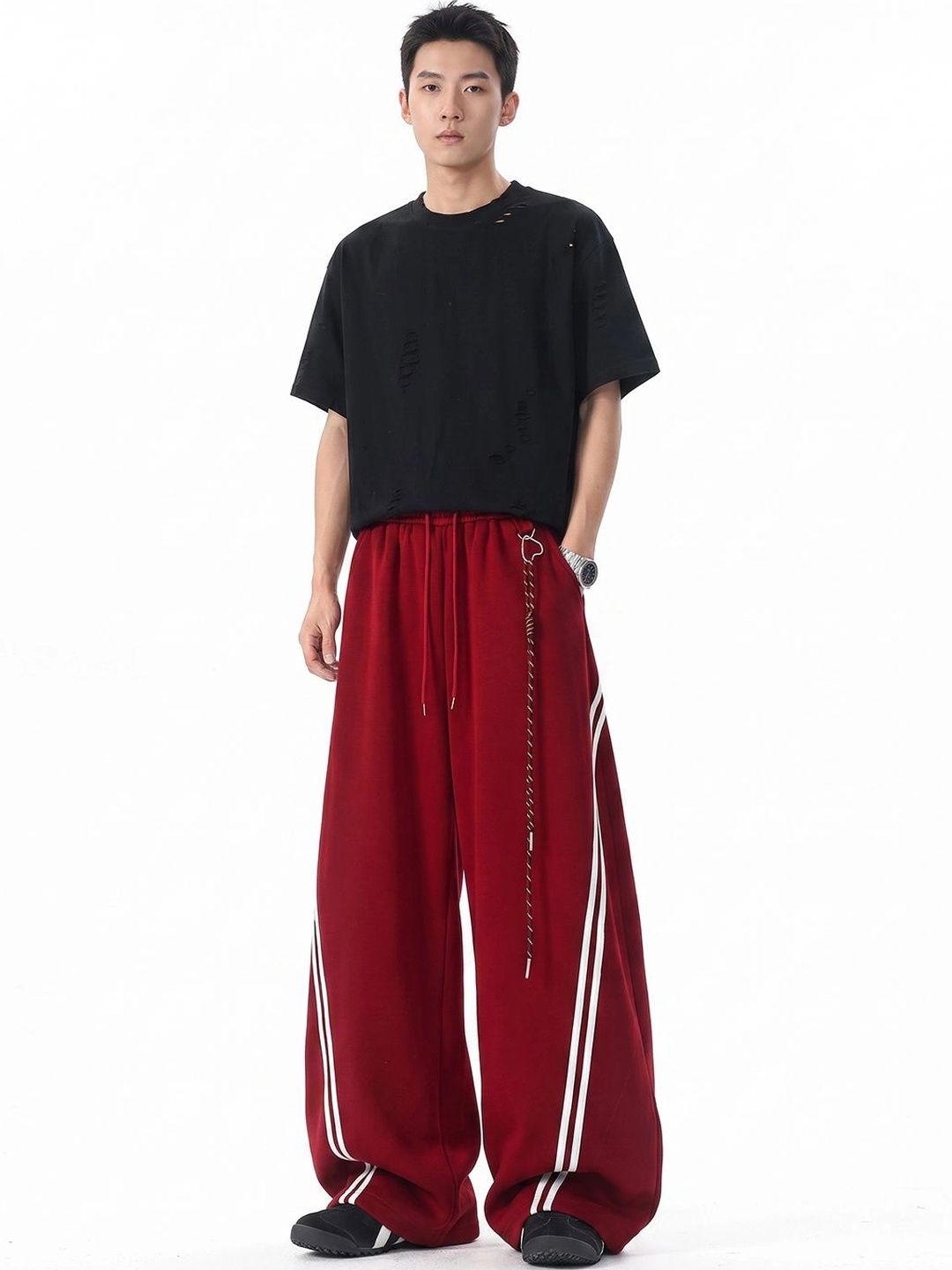 Suo Men Easy Wash Trousers-picture-42