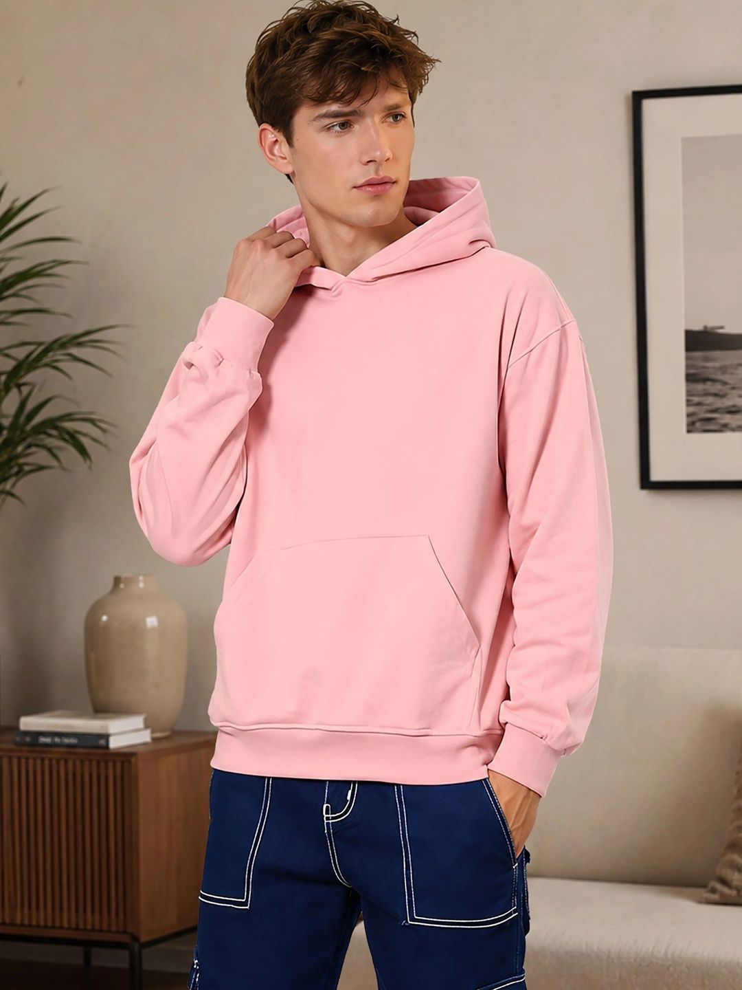 GLITO Men Printed Hooded Sweatshirt-picture-38