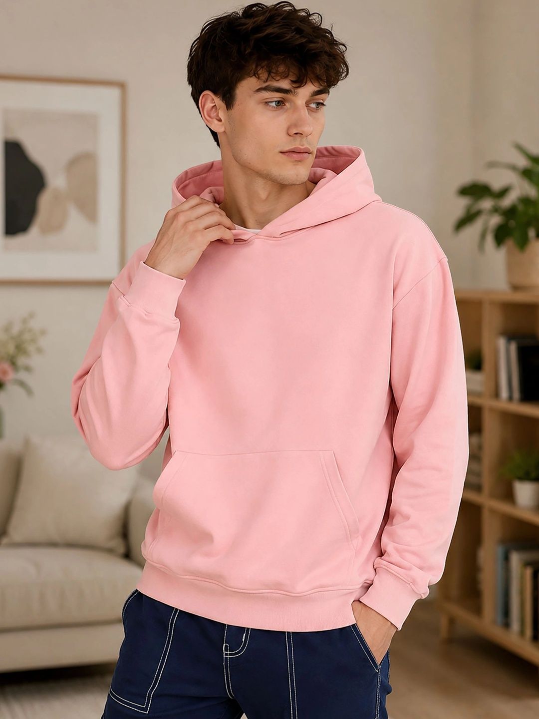 GLITO Men Printed Hooded Sweatshirt-picture-26
