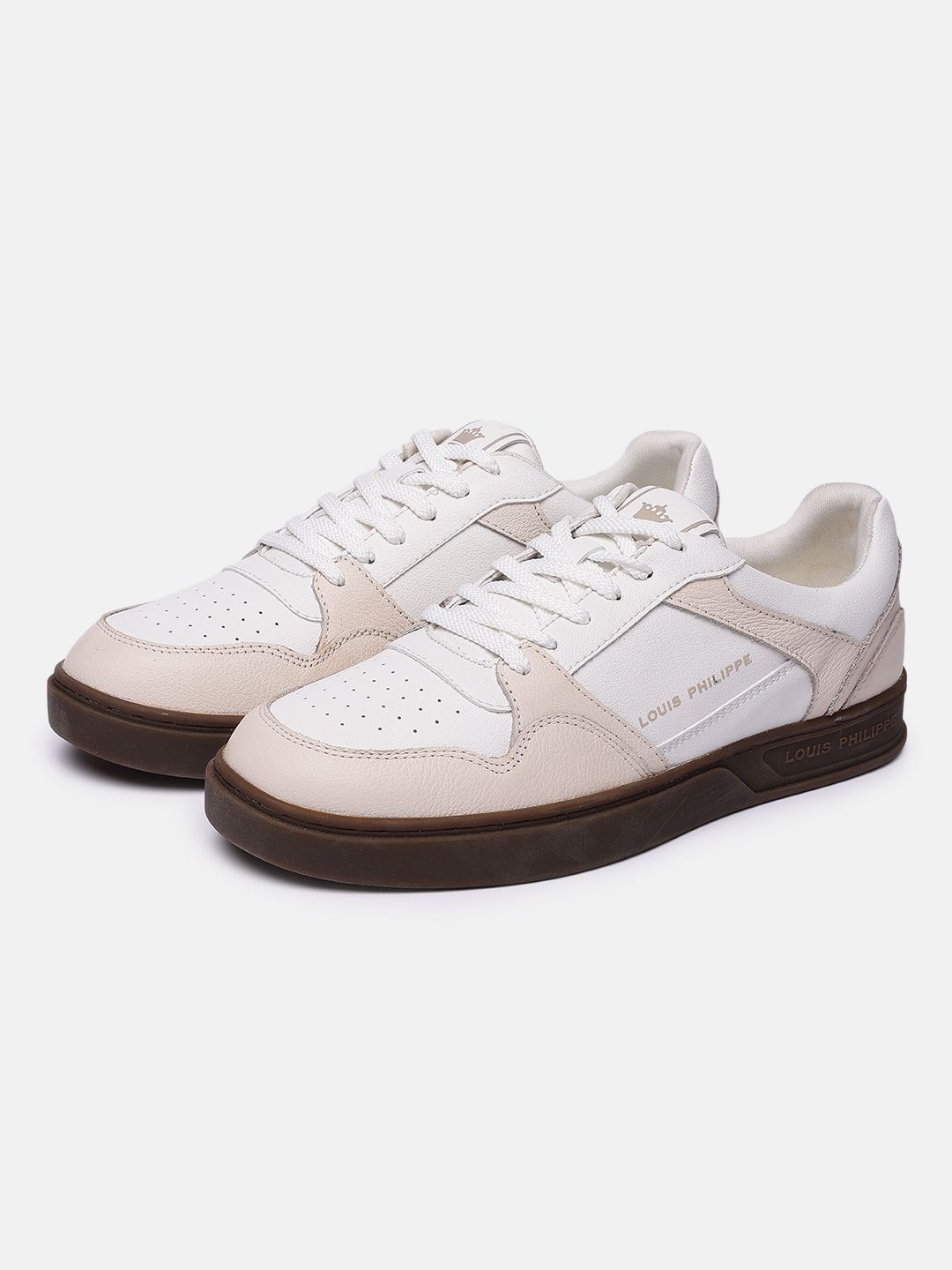 Louis Philippe Sport Men Colourblocked Leather Sneakers-picture-30