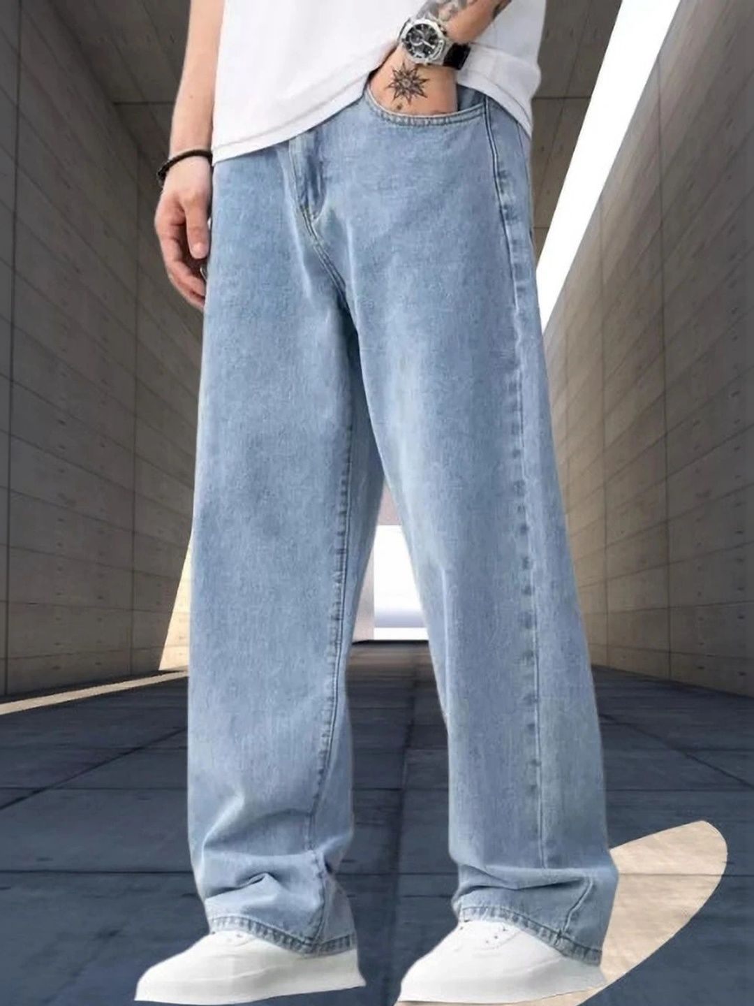 Wanted Men Regular Fit Mid-Rise Stretchable Jeans-picture-13