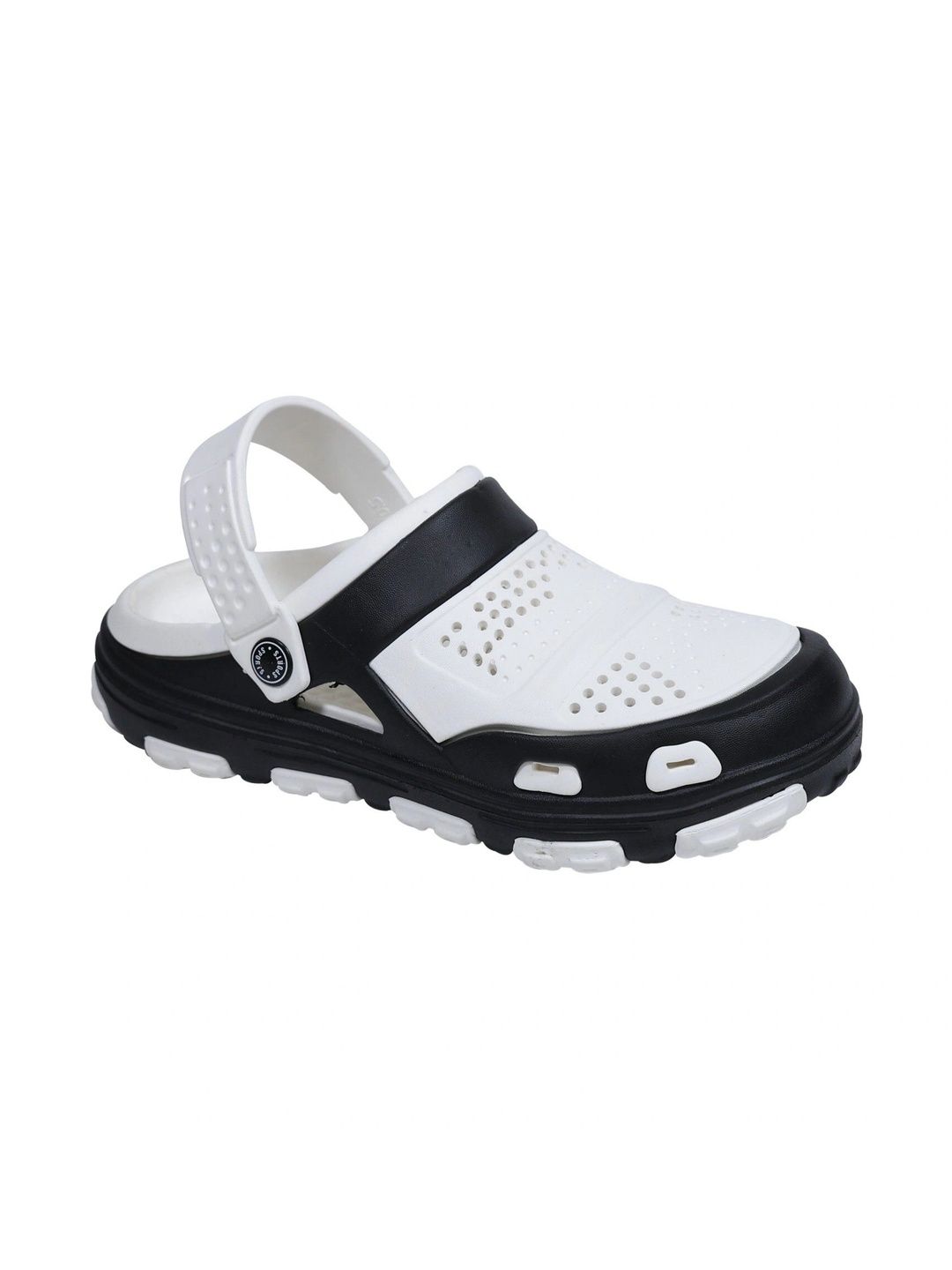 FOOT CARE Men Colourblocked Clogs-picture-39