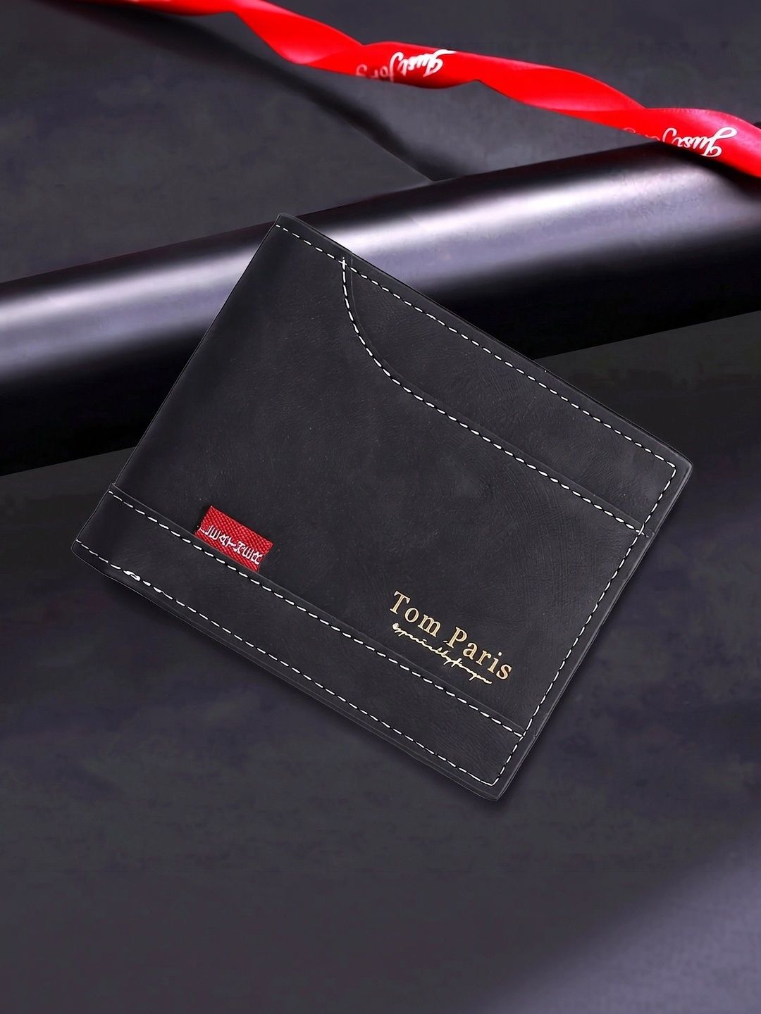 TomParis Men PU Two Fold Wallet-picture-46