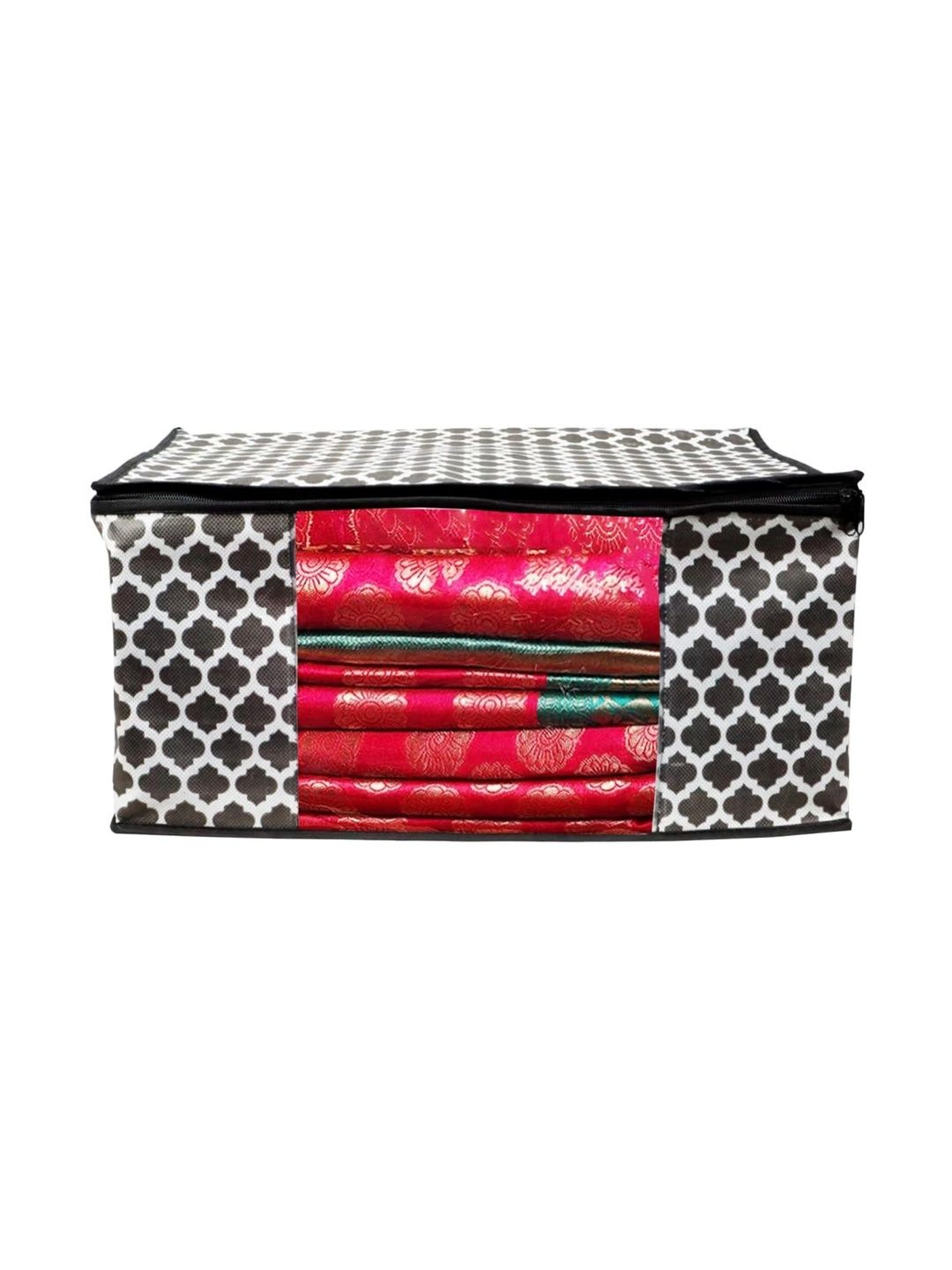 ANKIT INTERNATIONAL Black Set of 1 Reusable Multi-Utility Organisers-picture-17