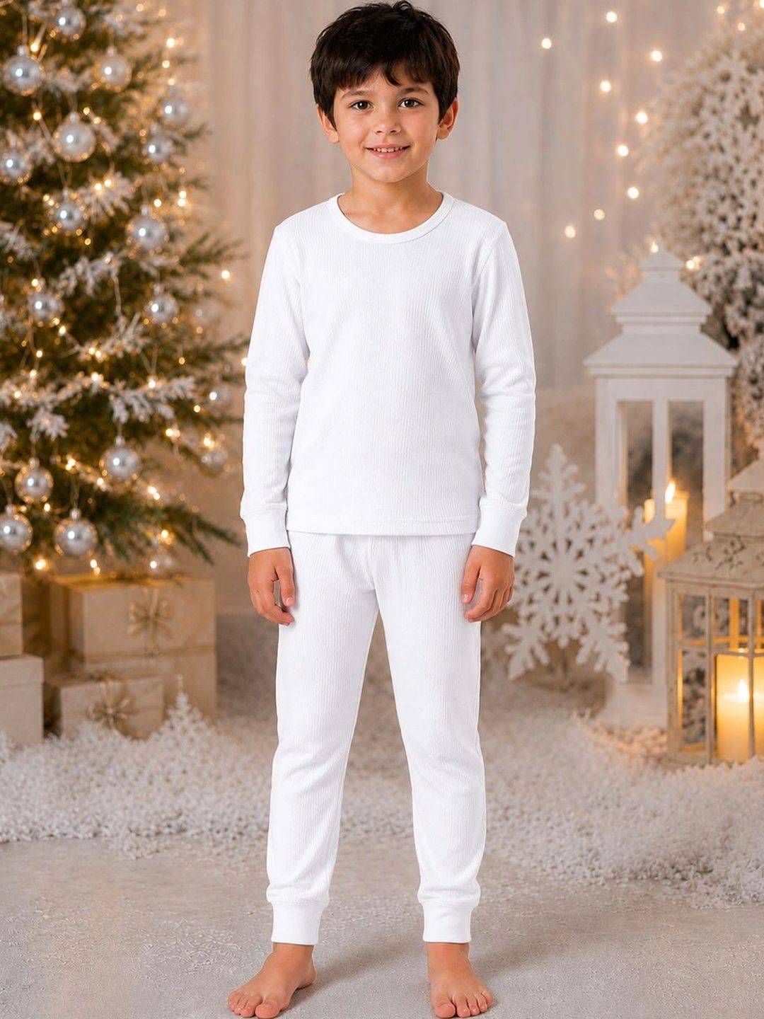 Kanvin Boys Cotton Round Neck Thermal Set-picture-58