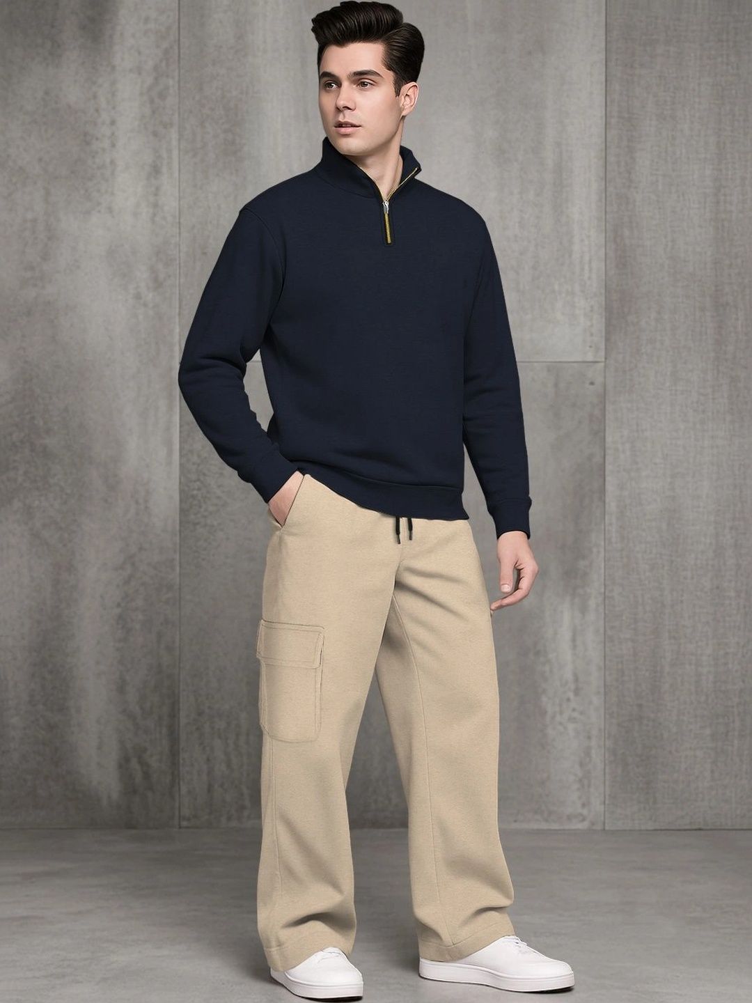 TRIPR Mock Collar Mid Rise Tracksuits-picture-22